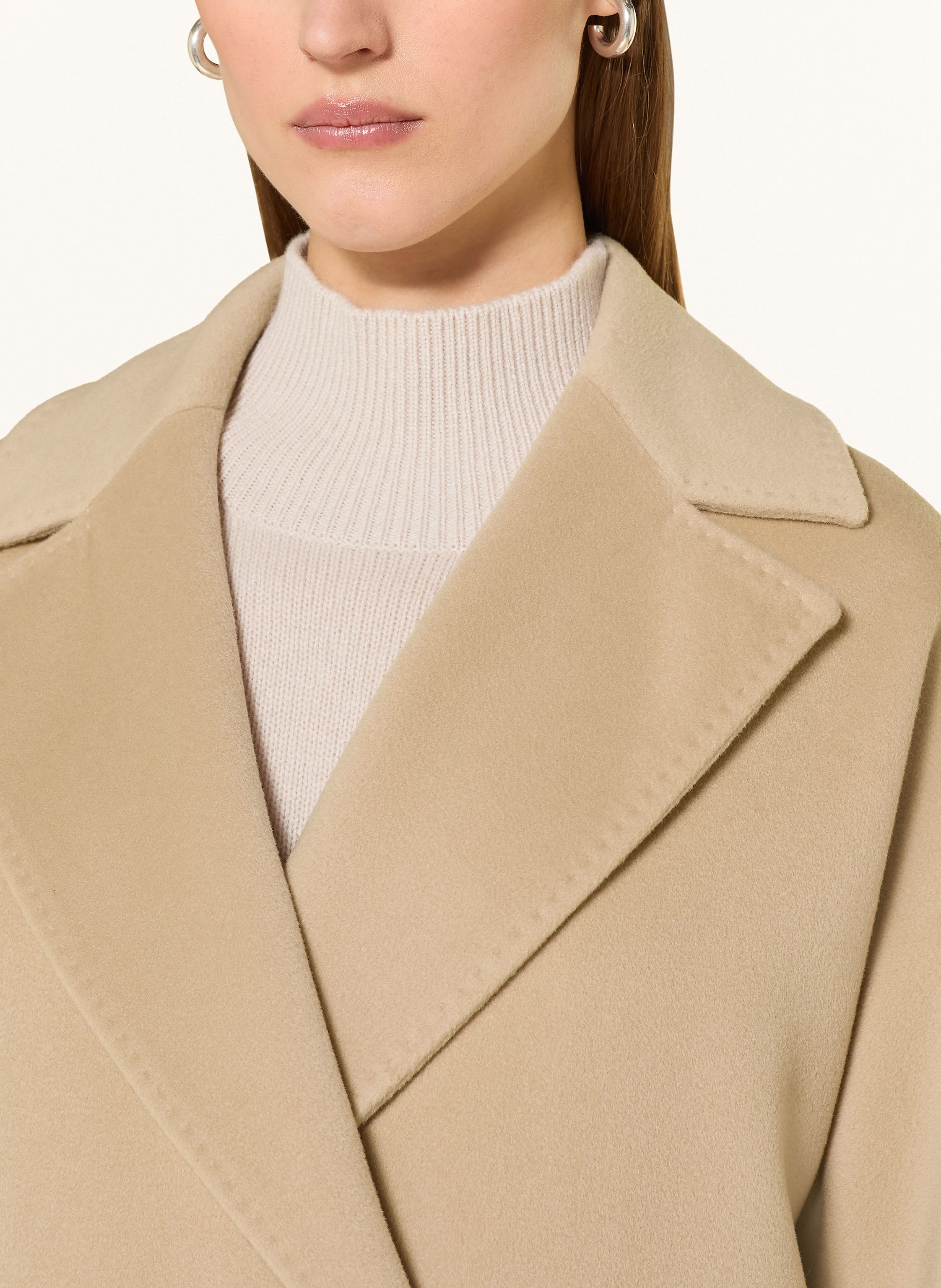 Thumbnail - Cinzia Rocca Wollmantel beige