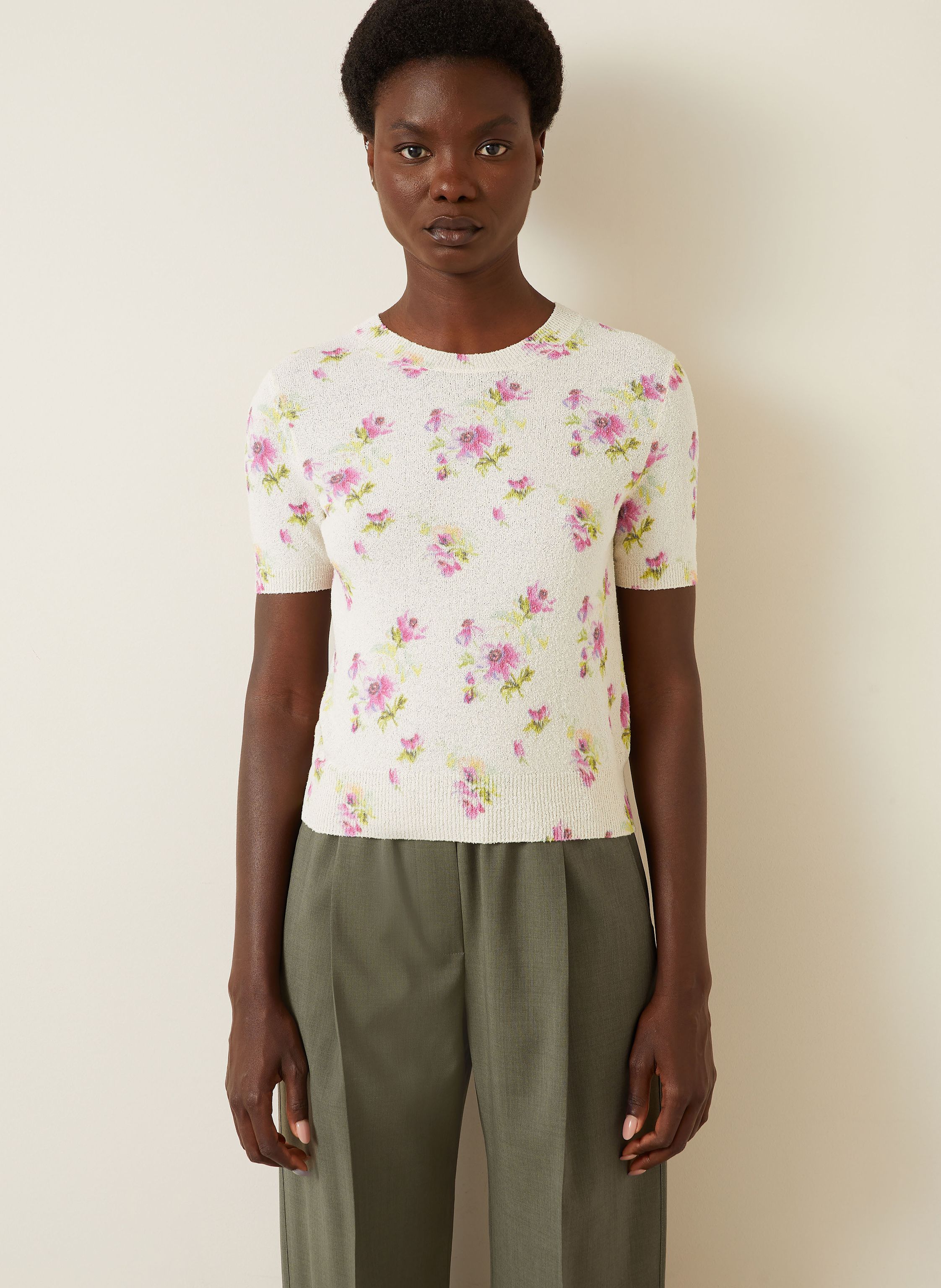 Thumbnail - Loewe Strickshirt weiss