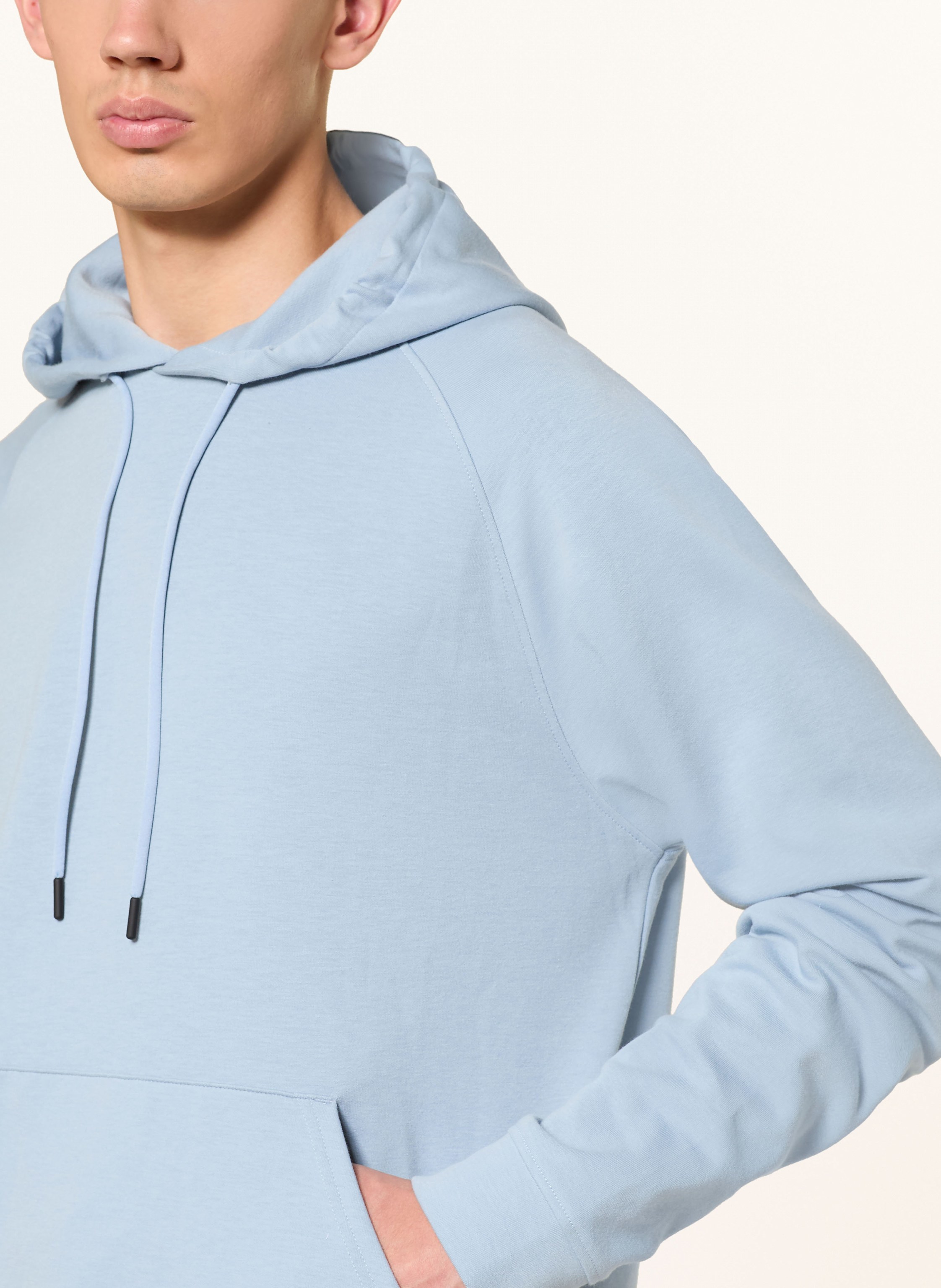 Thumbnail - Boss Lounge-Hoodie Hd Logo blau