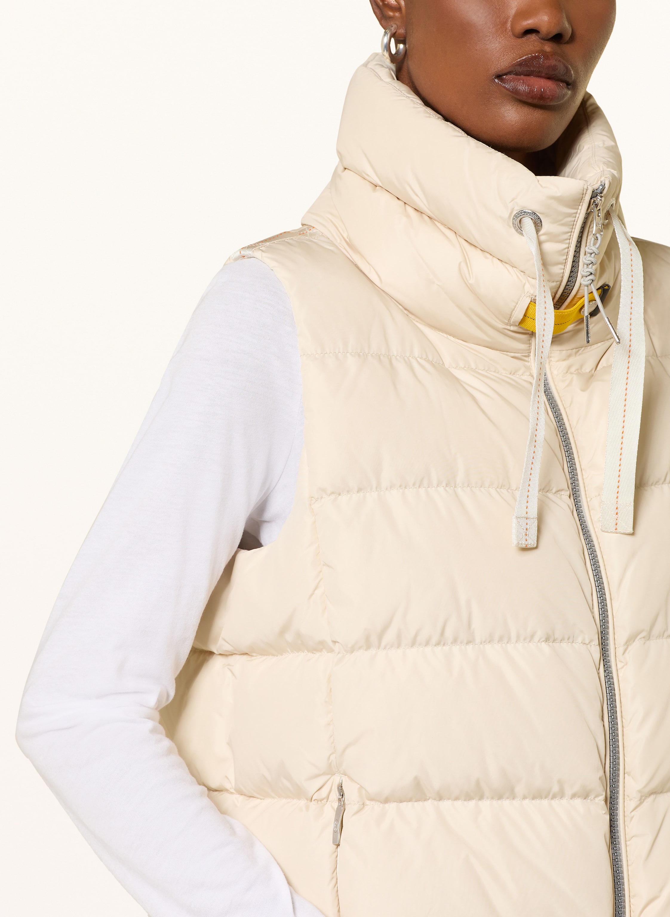Thumbnail - Parajumpers Daunenweste Nolone weiss
