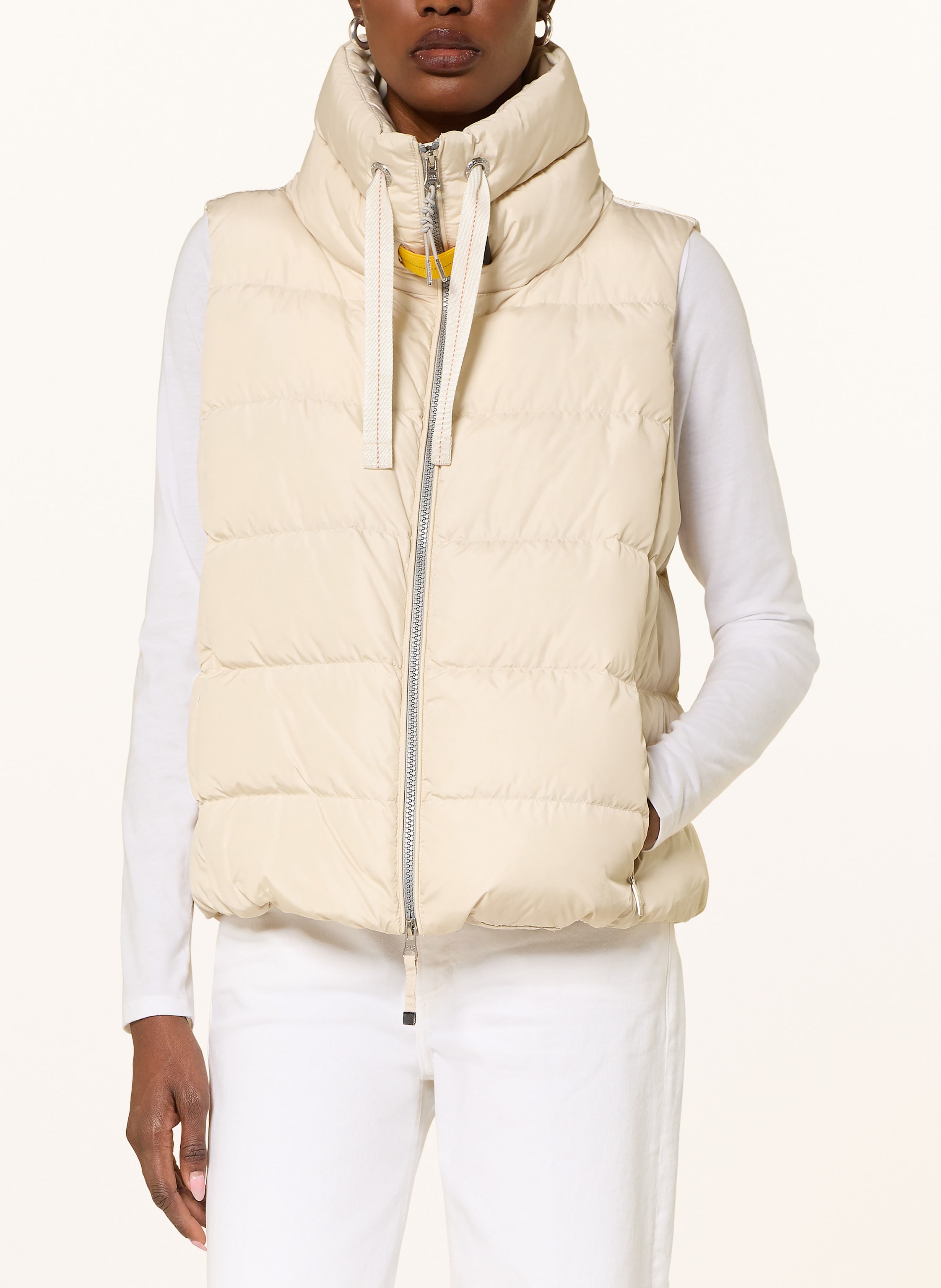 Thumbnail - Parajumpers Daunenweste Nolone weiss