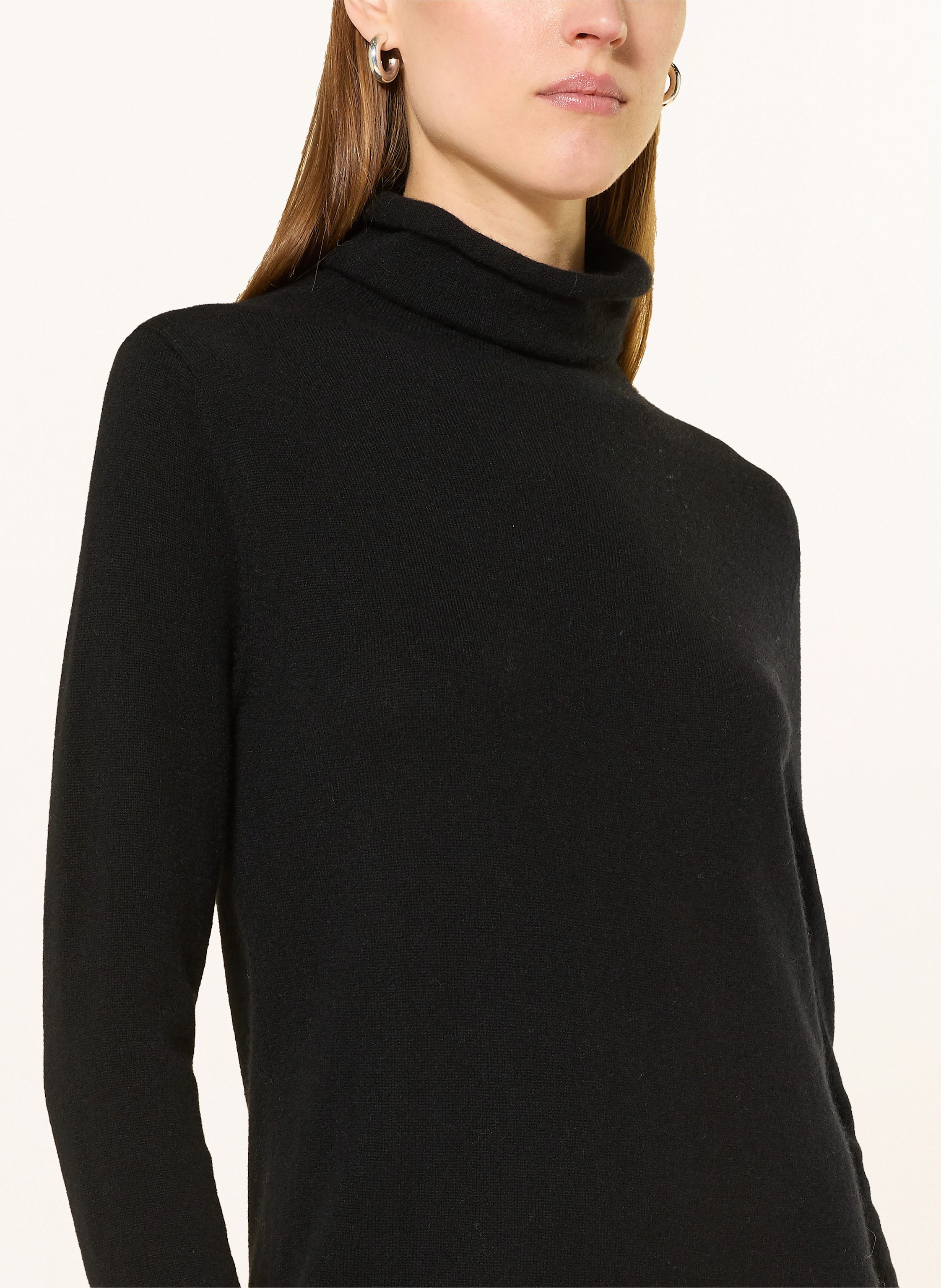 Thumbnail - Lisa Yang Strickkleid Ailina Aus Cashmere schwarz