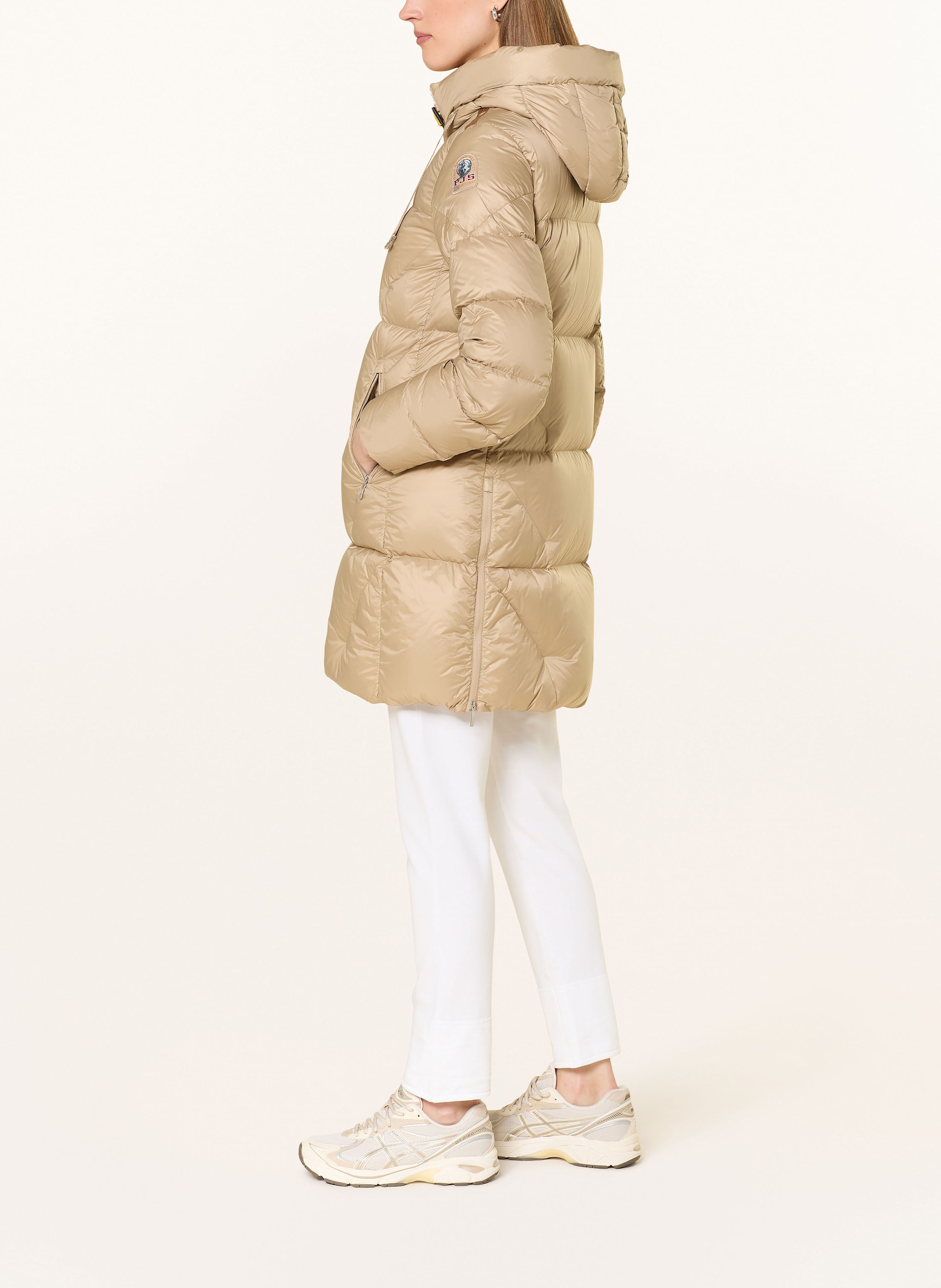 Thumbnail - Parajumpers Daunenmantel Janet beige
