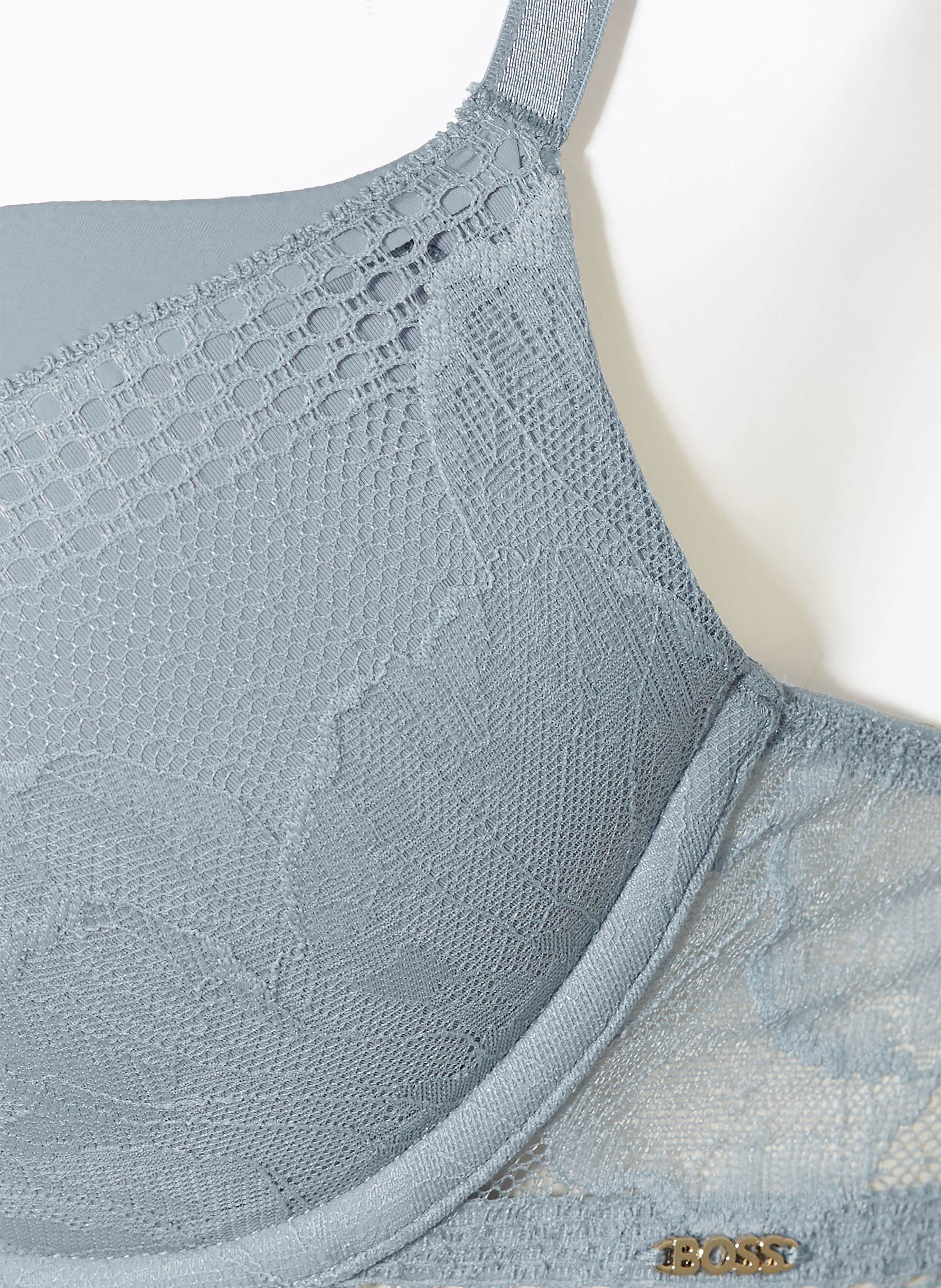 Thumbnail - Boss Push-Up-Bh Peony Lace blau