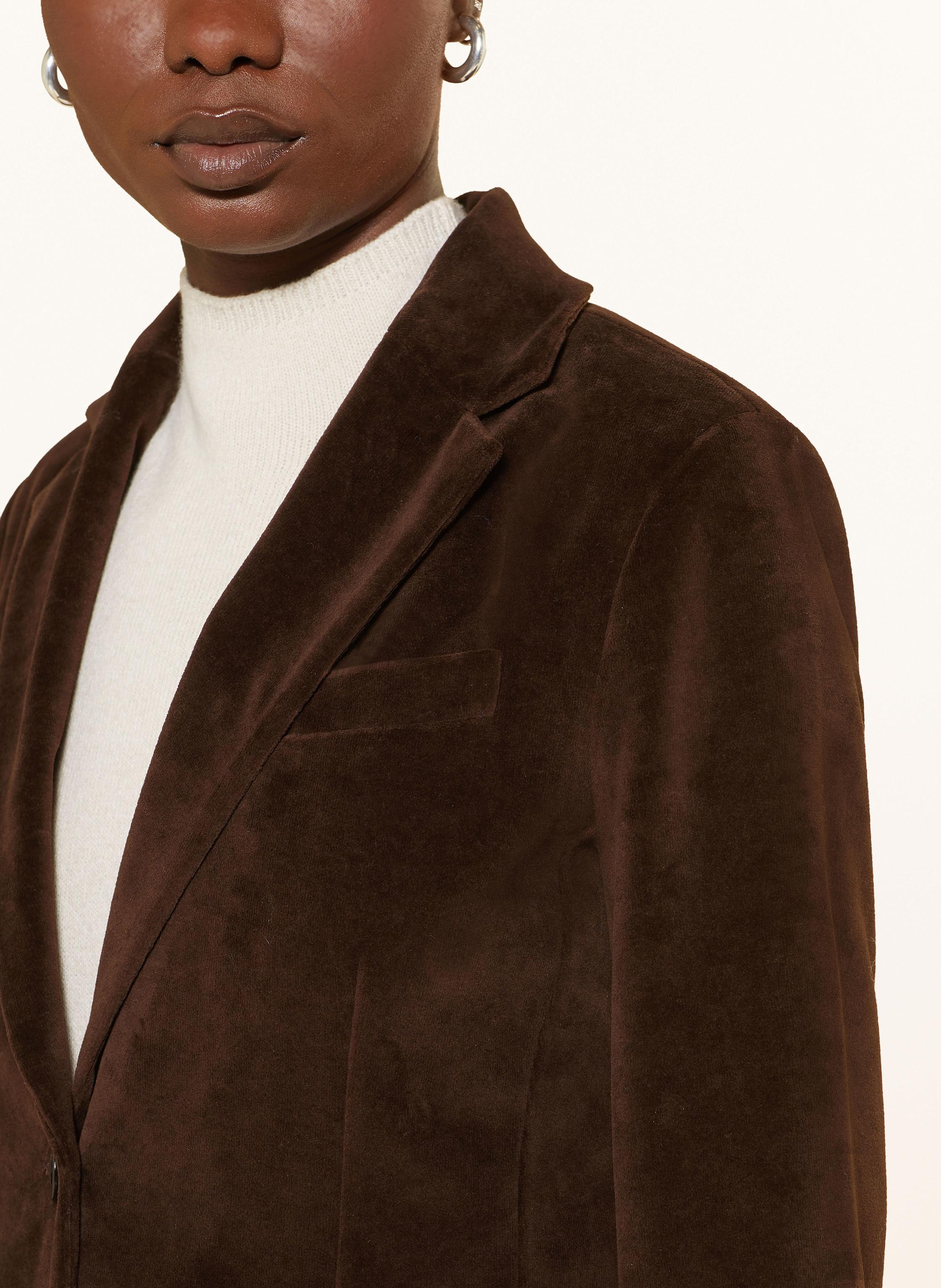 Thumbnail - Circolo 1901 Samtblazer braun