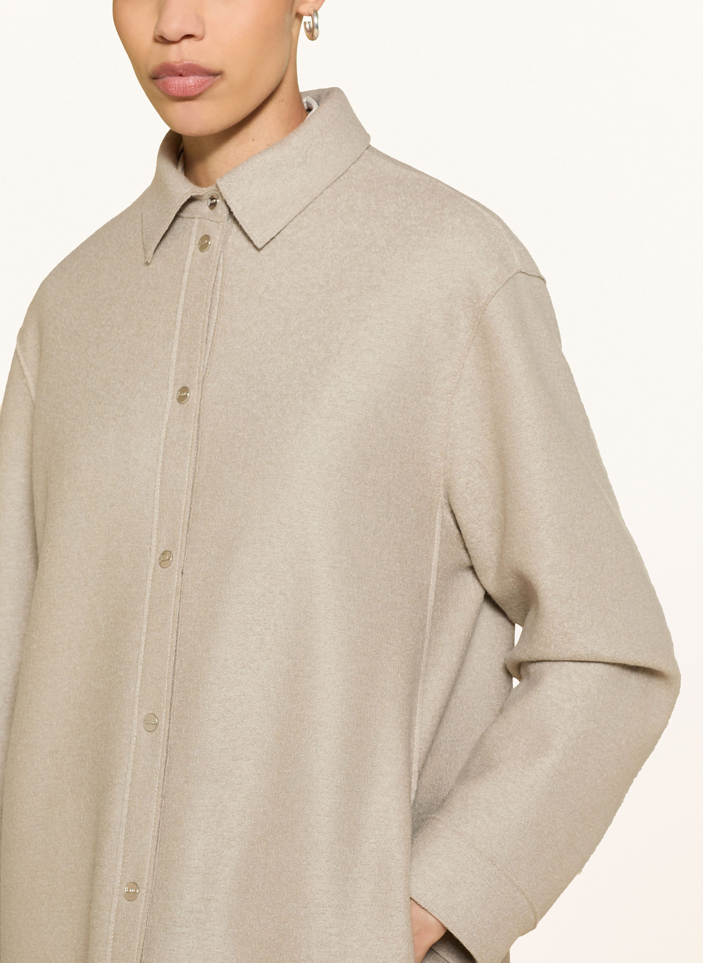 Thumbnail - Herno Wollmantel grau