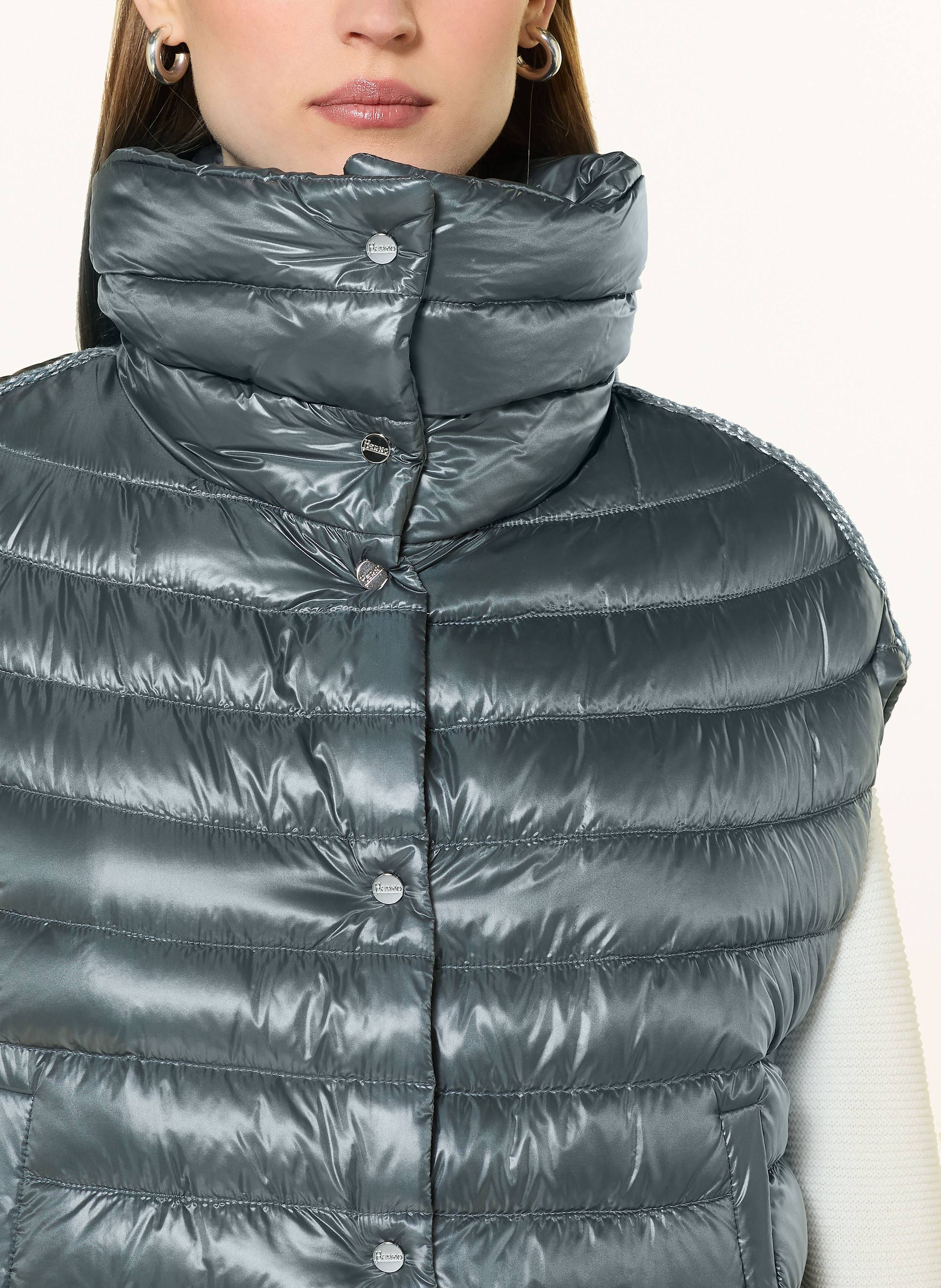 Thumbnail - Herno Steppweste Mit Pailletten blau