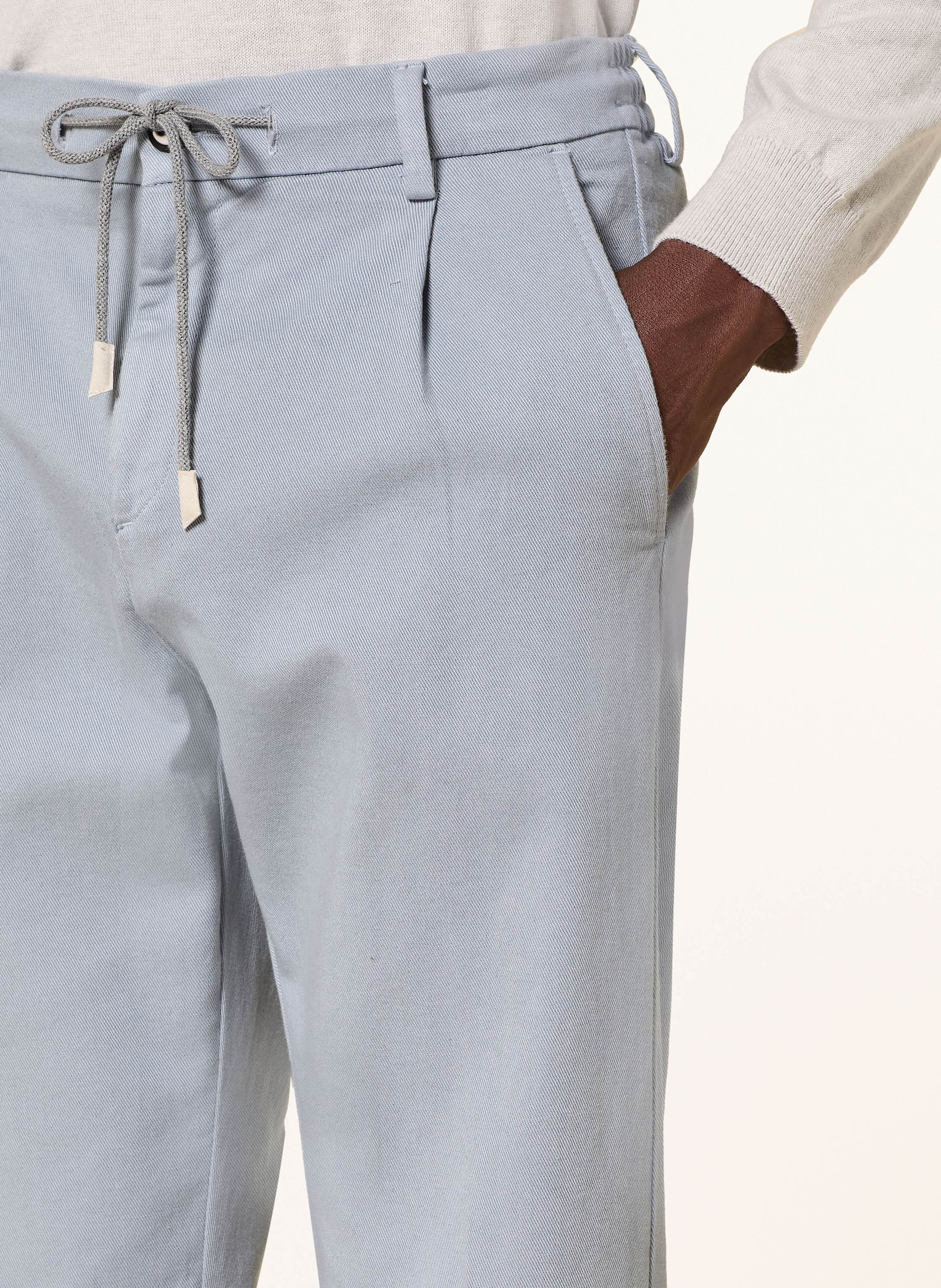 Thumbnail - Eleventy Chino Extra Slim Fit blau