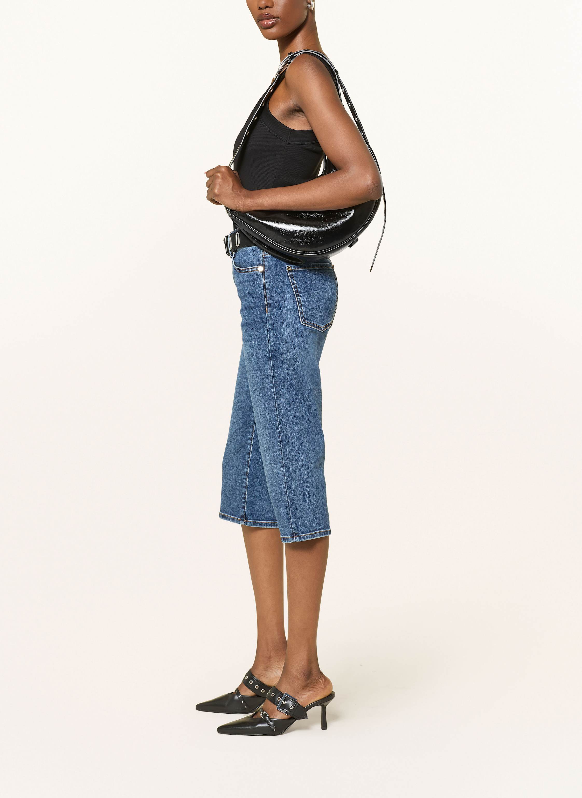 Thumbnail - 7 For All Mankind 3/4-Jeans Capri blau