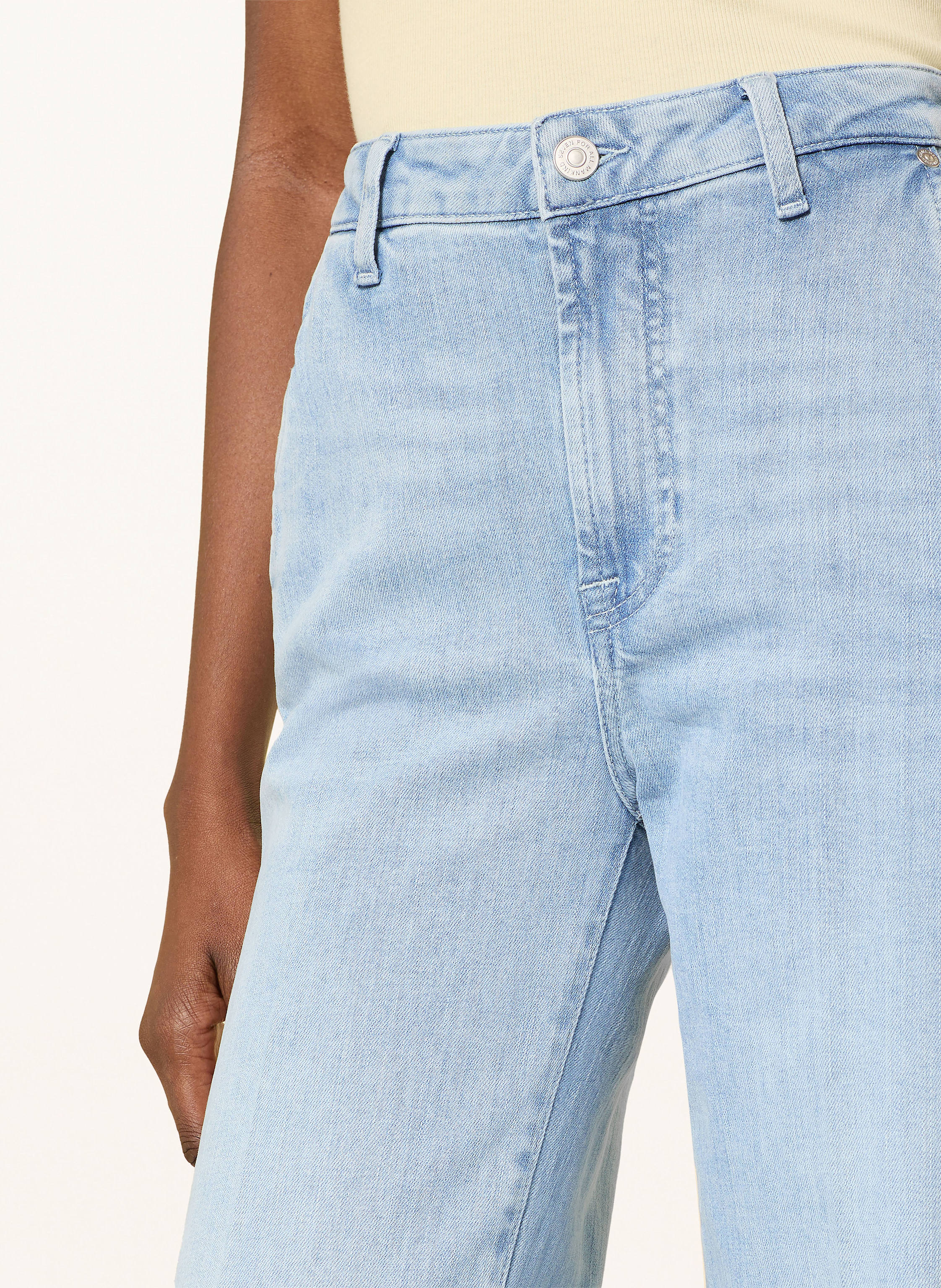 Thumbnail - 7 For All Mankind Flared Jeans Modern Dojo blau