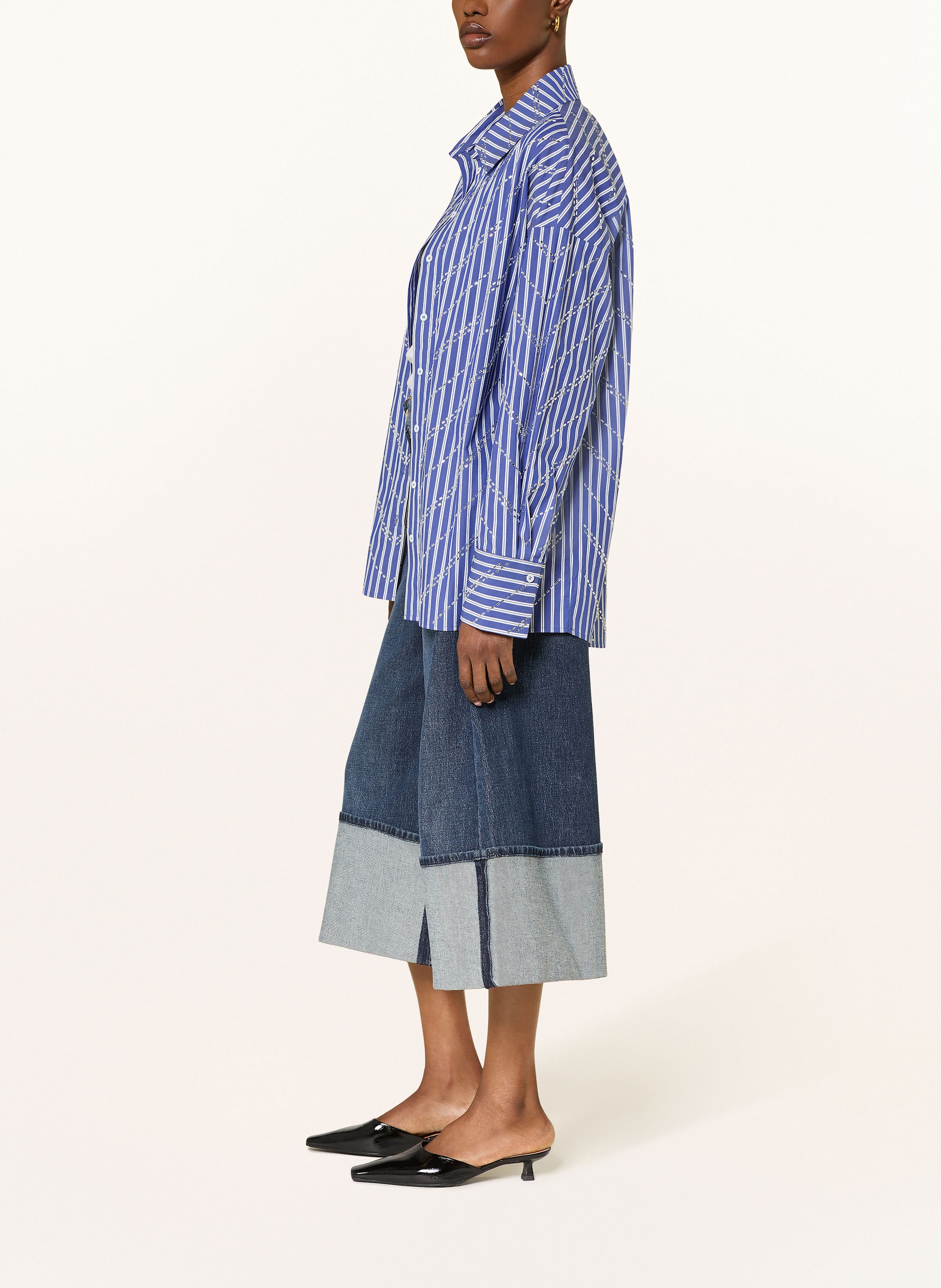 Thumbnail - 7 For All Mankind Culotte blau