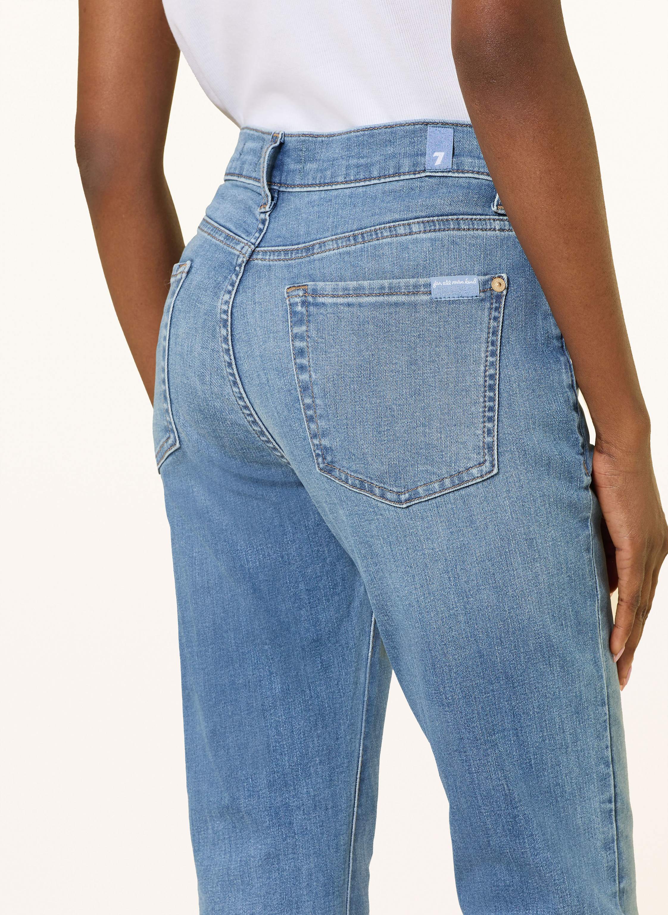Thumbnail - 7 For All Mankind Boyfriend Jeans Relaxed Skinny blau