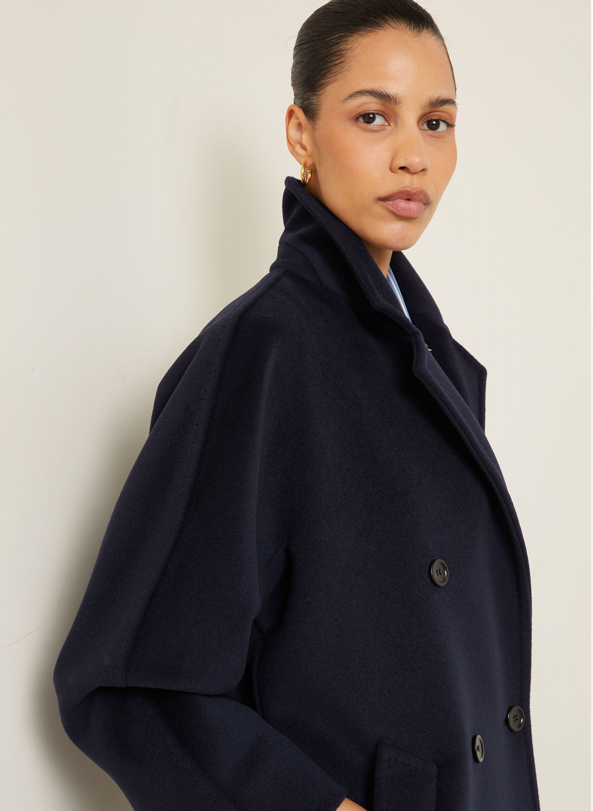 Thumbnail - Max Mara Cabanjacke Rebus blau