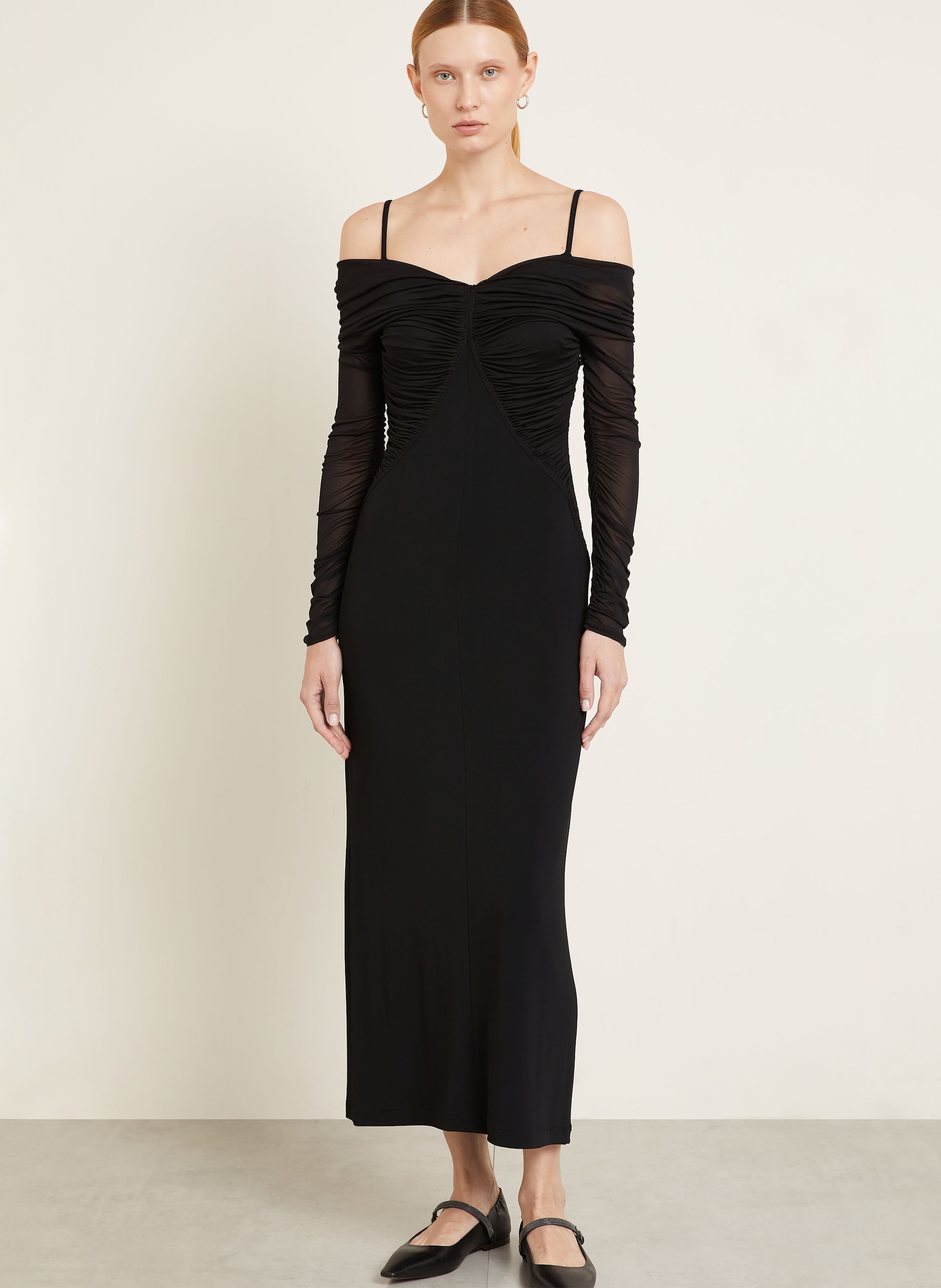 Thumbnail - Max Mara Abendkleid Locri schwarz