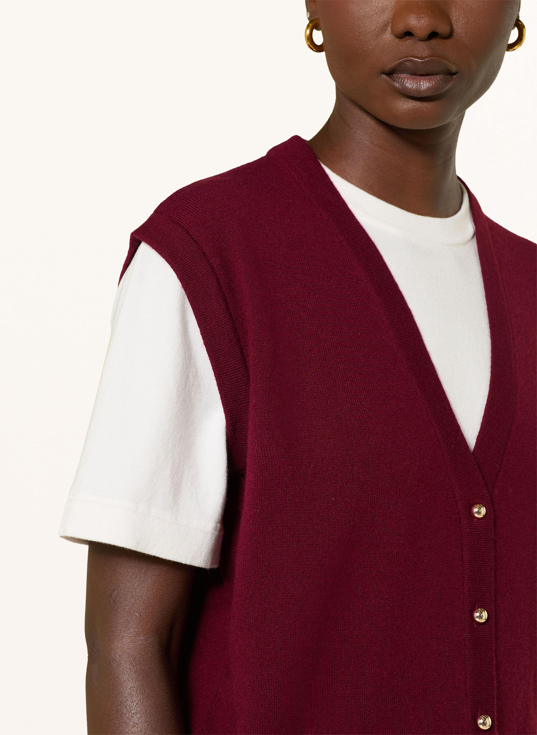 Thumbnail - Sandro Strickshirt rot