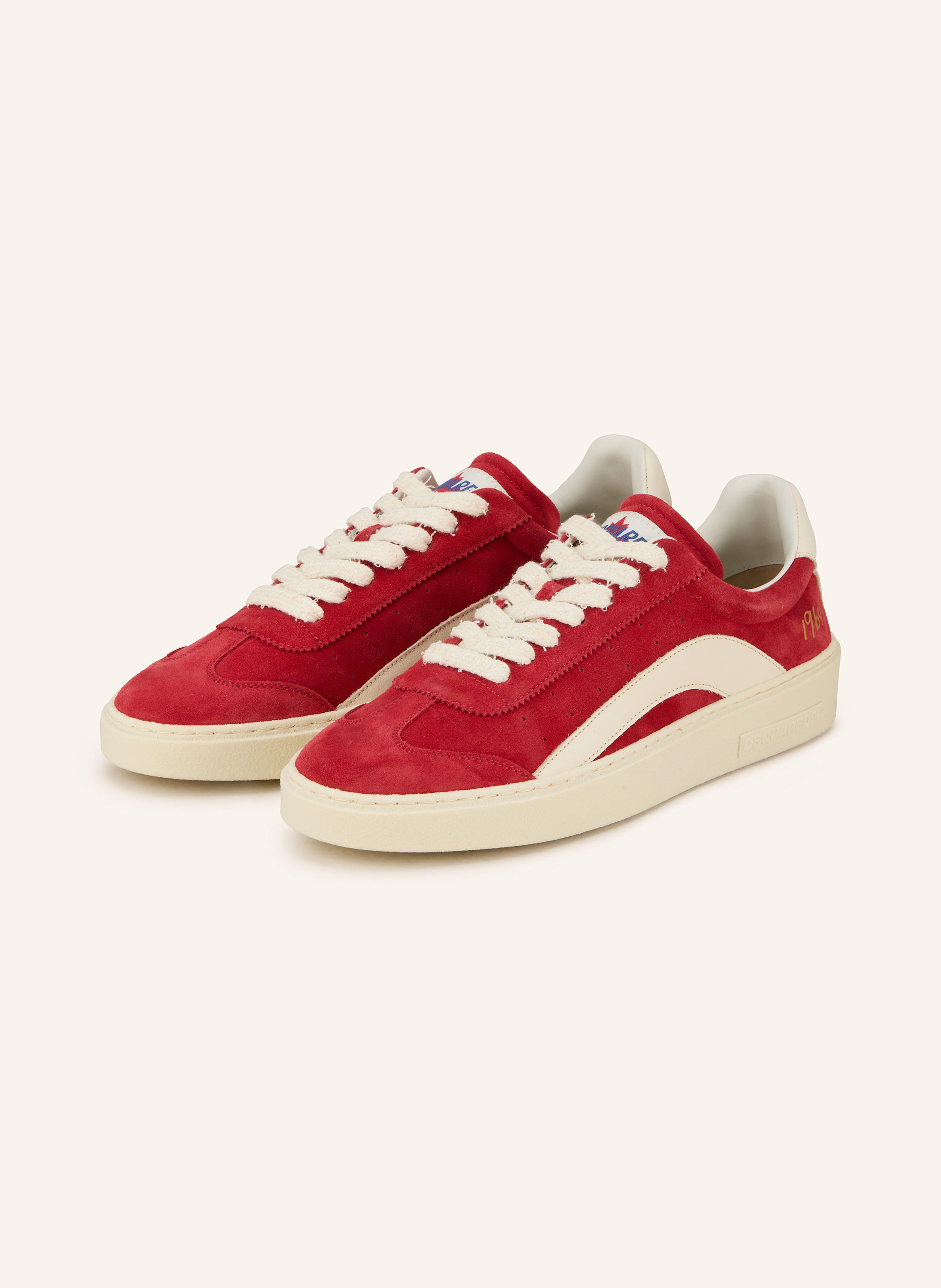 DSQUARED2 dsquared2 Sneaker rot in ROT / ECRU