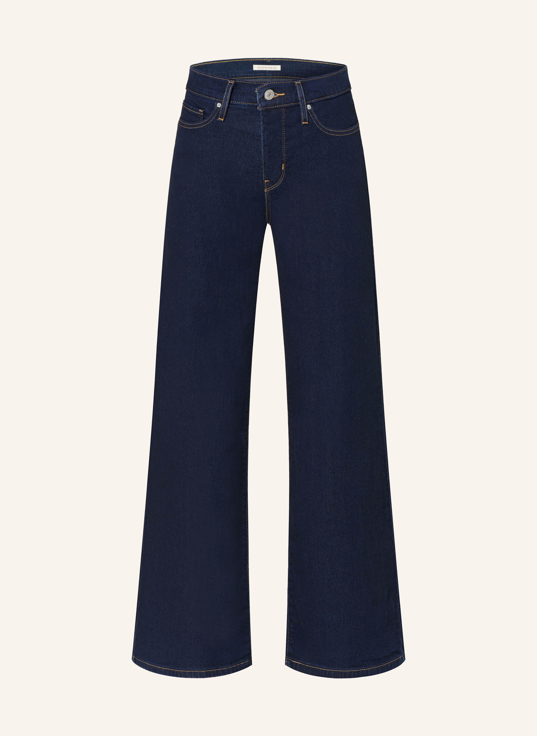Levi's® Flared Jeans 318 Shaping Wide Leg blau
