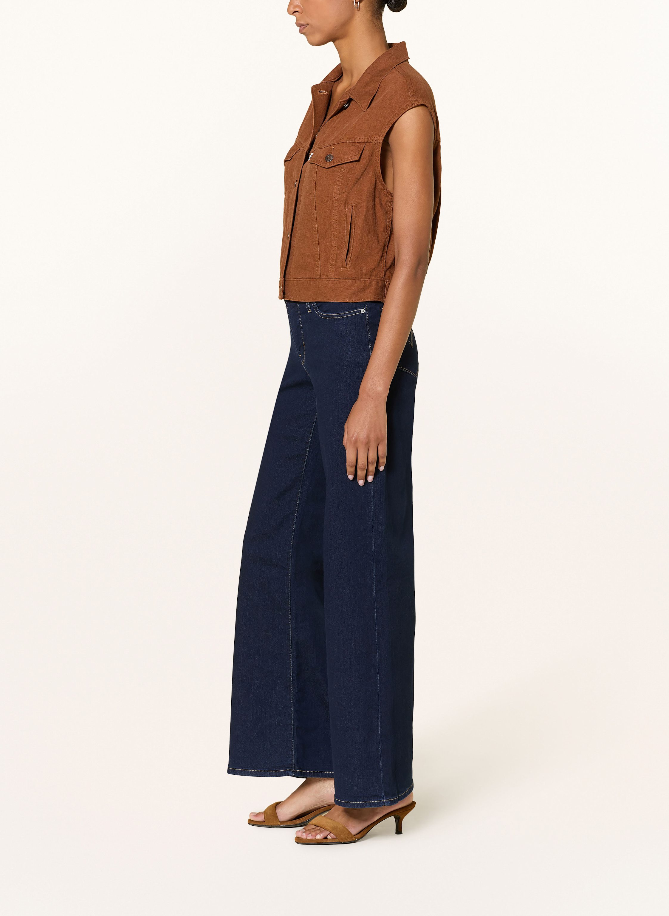 Thumbnail - Levi's® Flared Jeans 318 Shaping Wide Leg blau