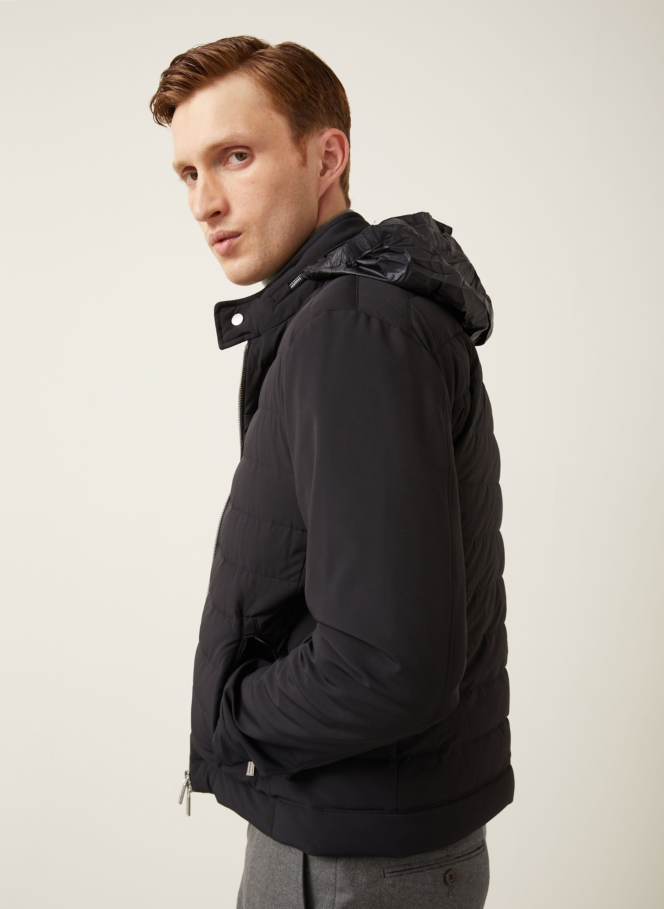 Thumbnail - Moorer Daunenjacke schwarz