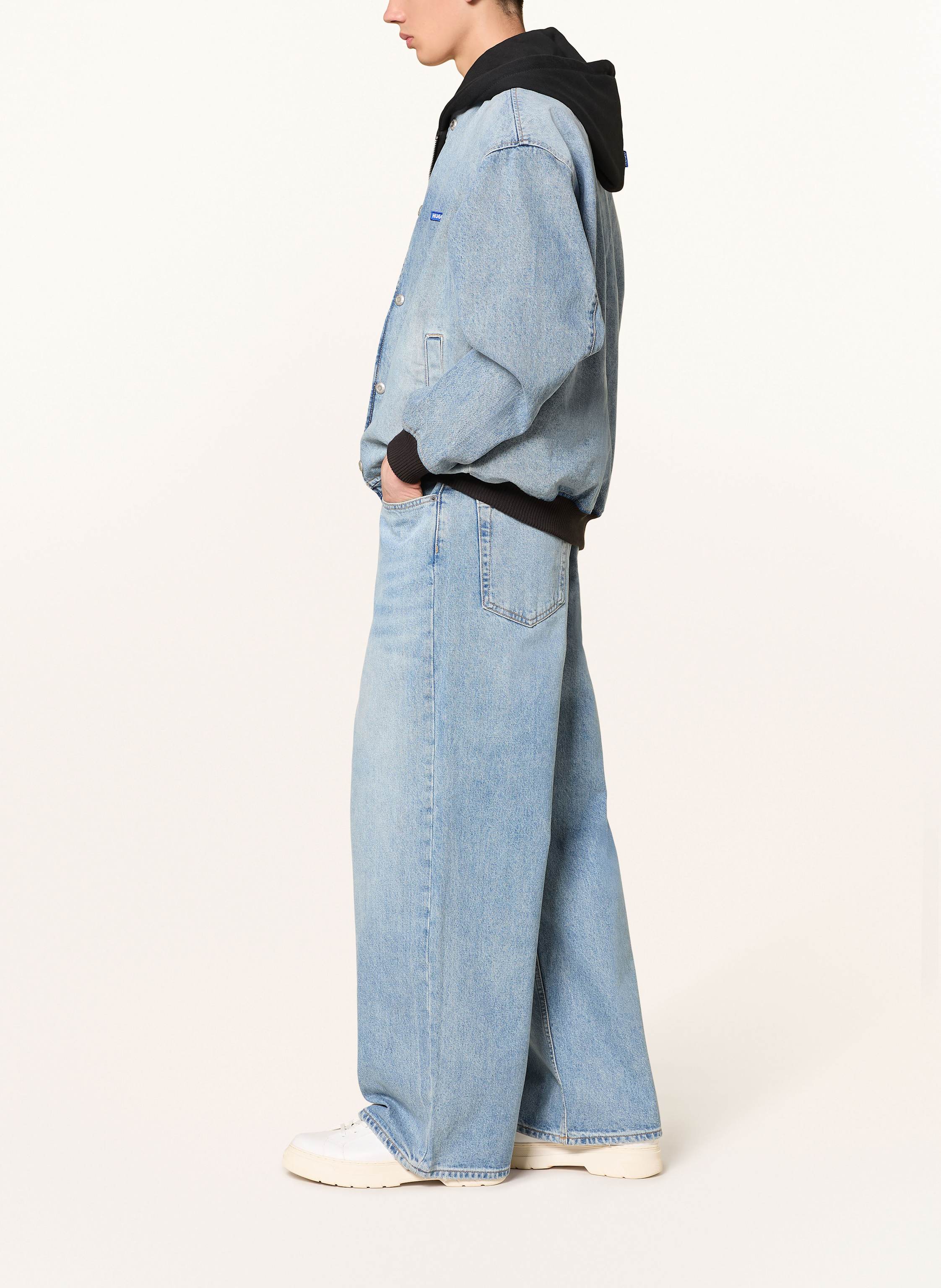 Thumbnail - Hugo Jeansjacke Enjo Mit Blende blau