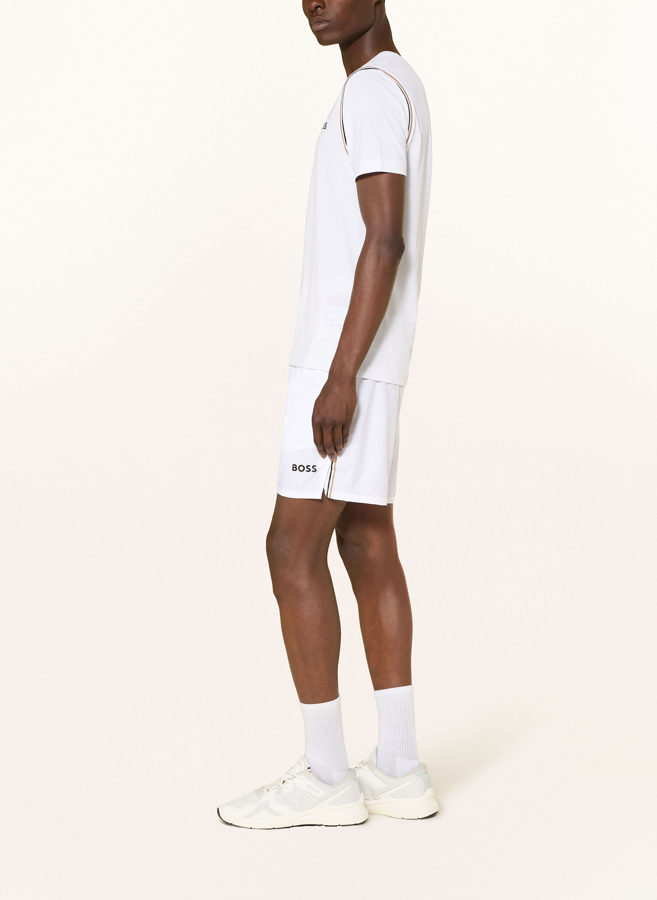 Thumbnail - Boss Tennisshorts T-Match weiss