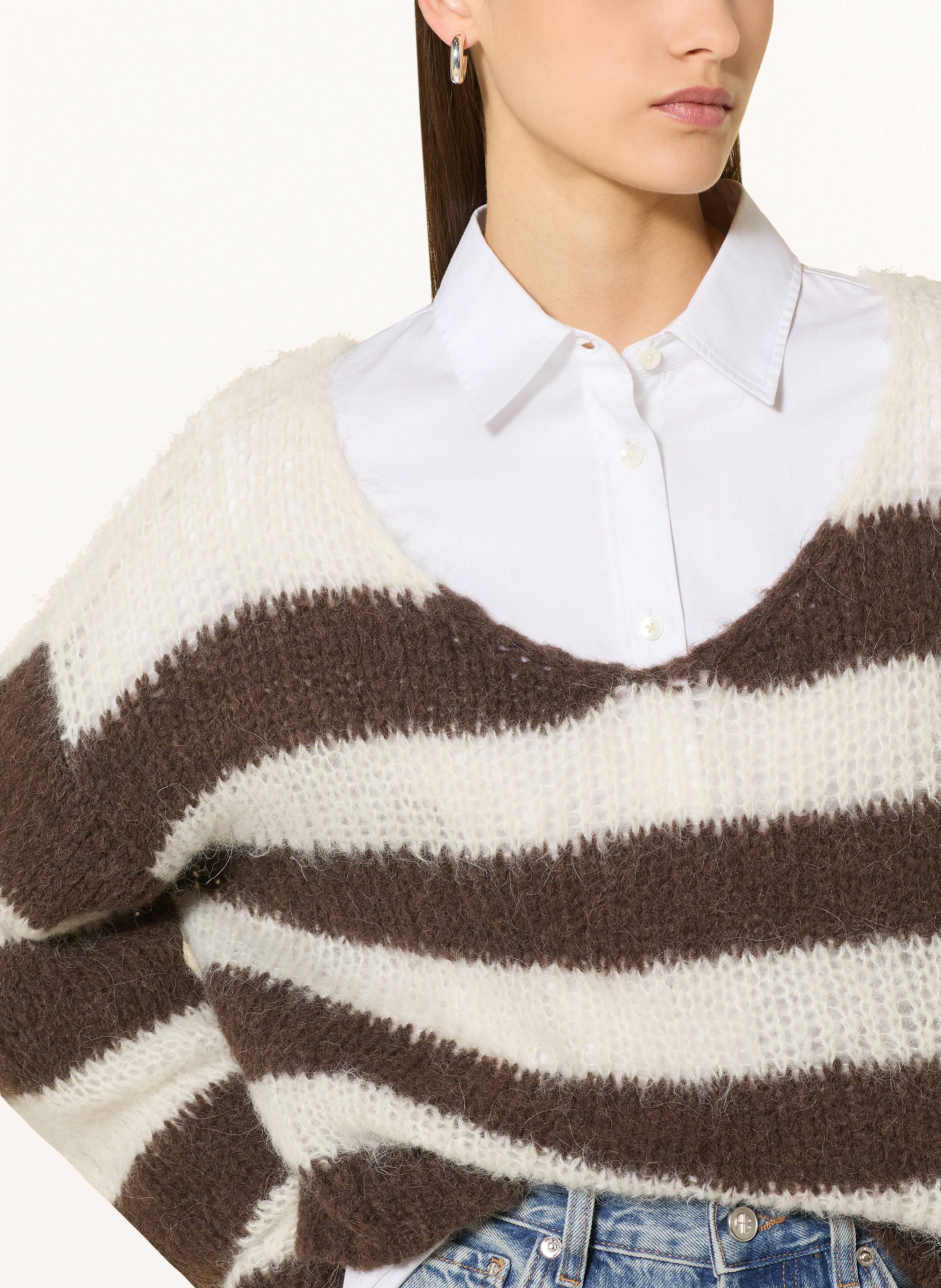 Thumbnail - Mrs & Hugs Pullover Mit Alpaka weiss