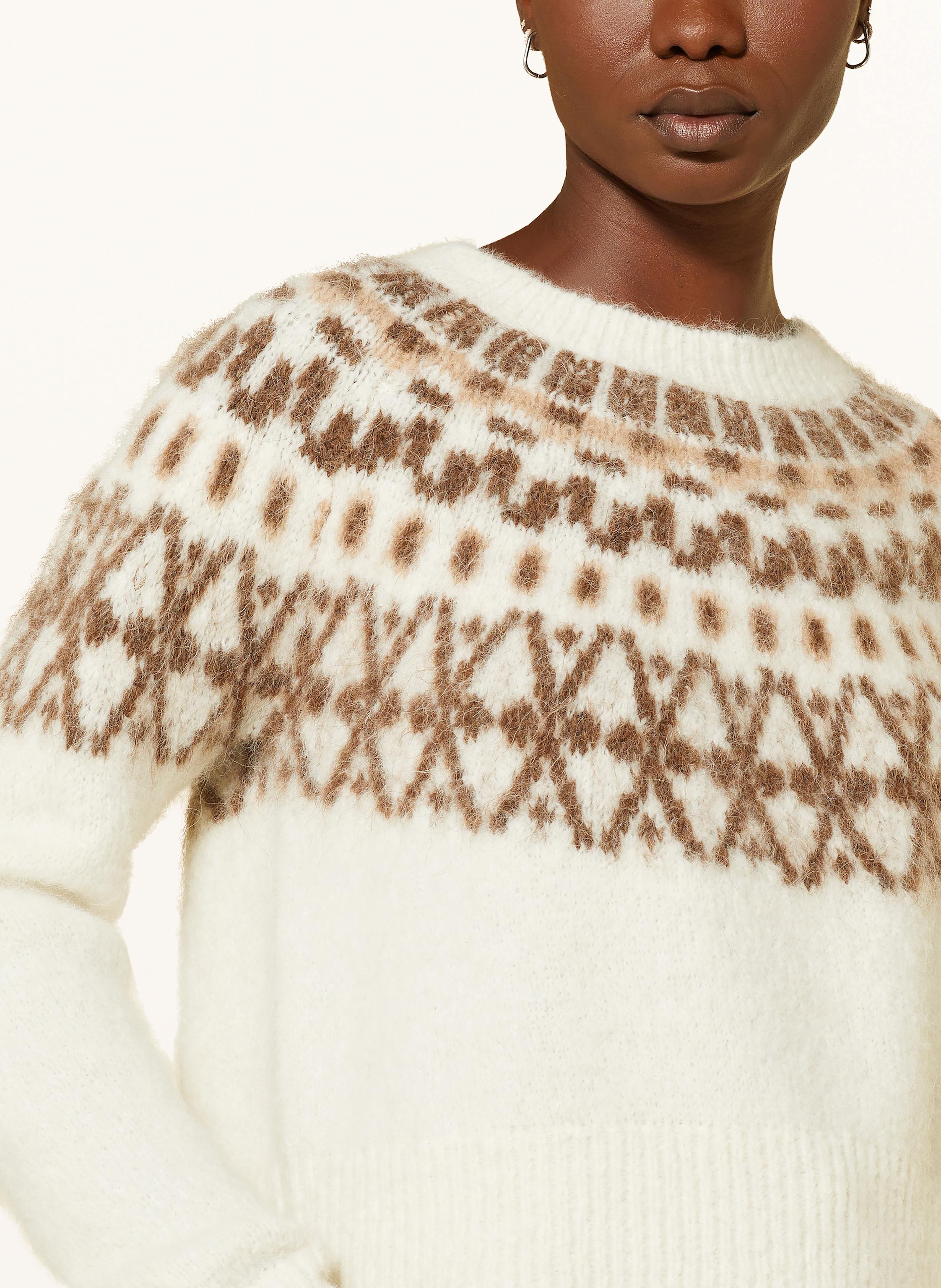 Thumbnail - Mrs & Hugs Pullover Mit Alpaka weiss