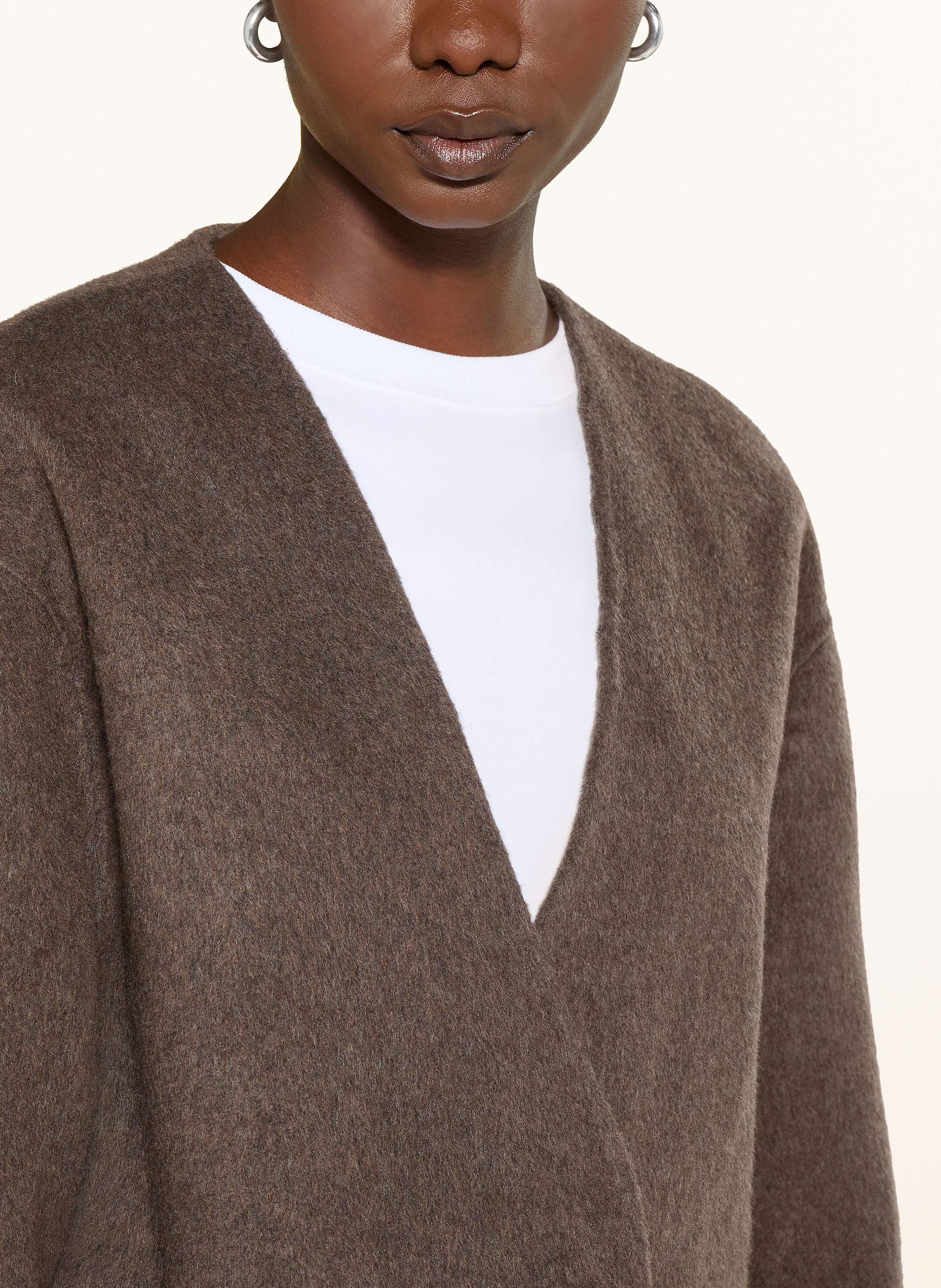 Thumbnail - Mrs & Hugs Wollmantel braun