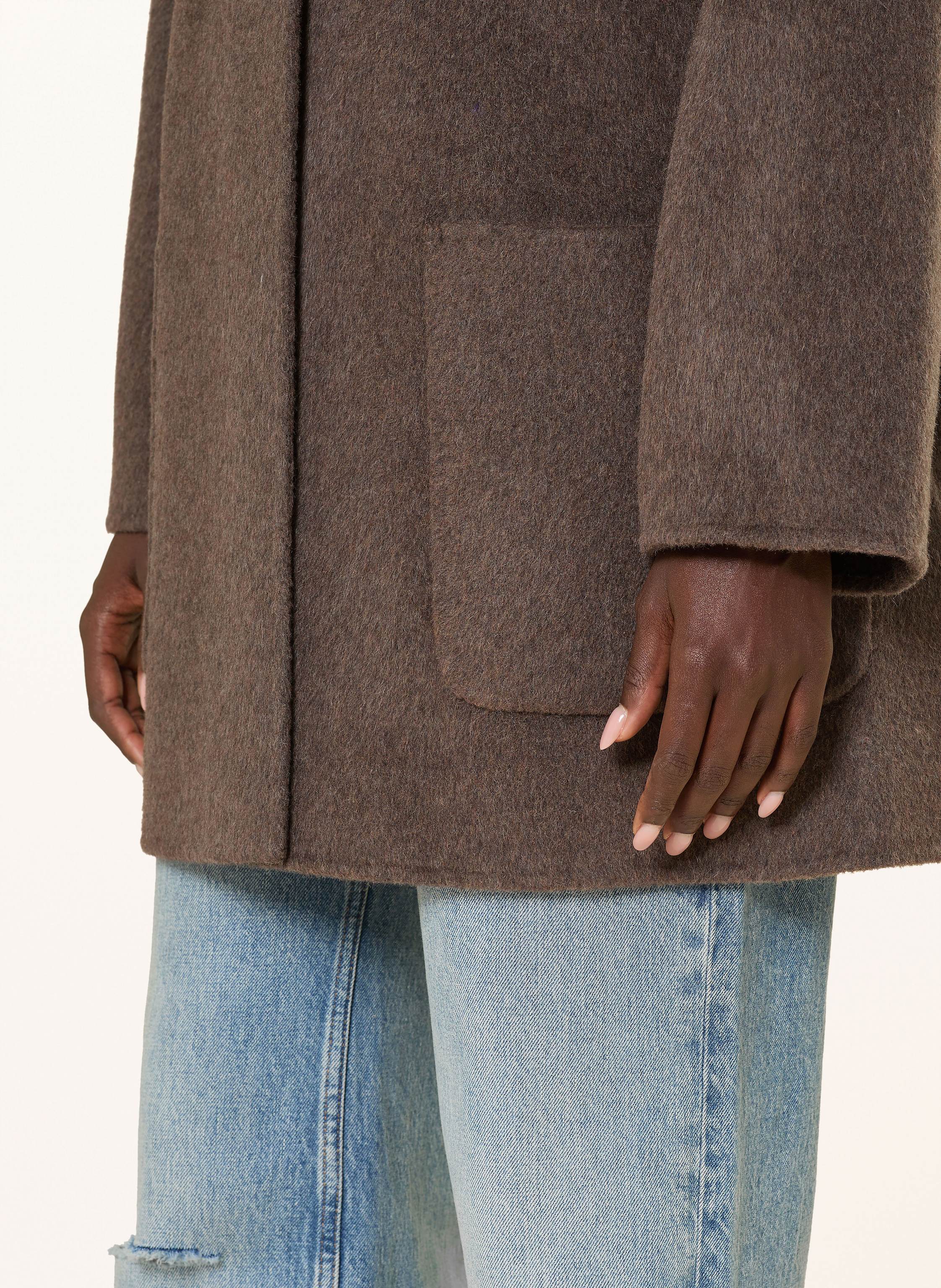 Thumbnail - Mrs & Hugs Wollmantel braun