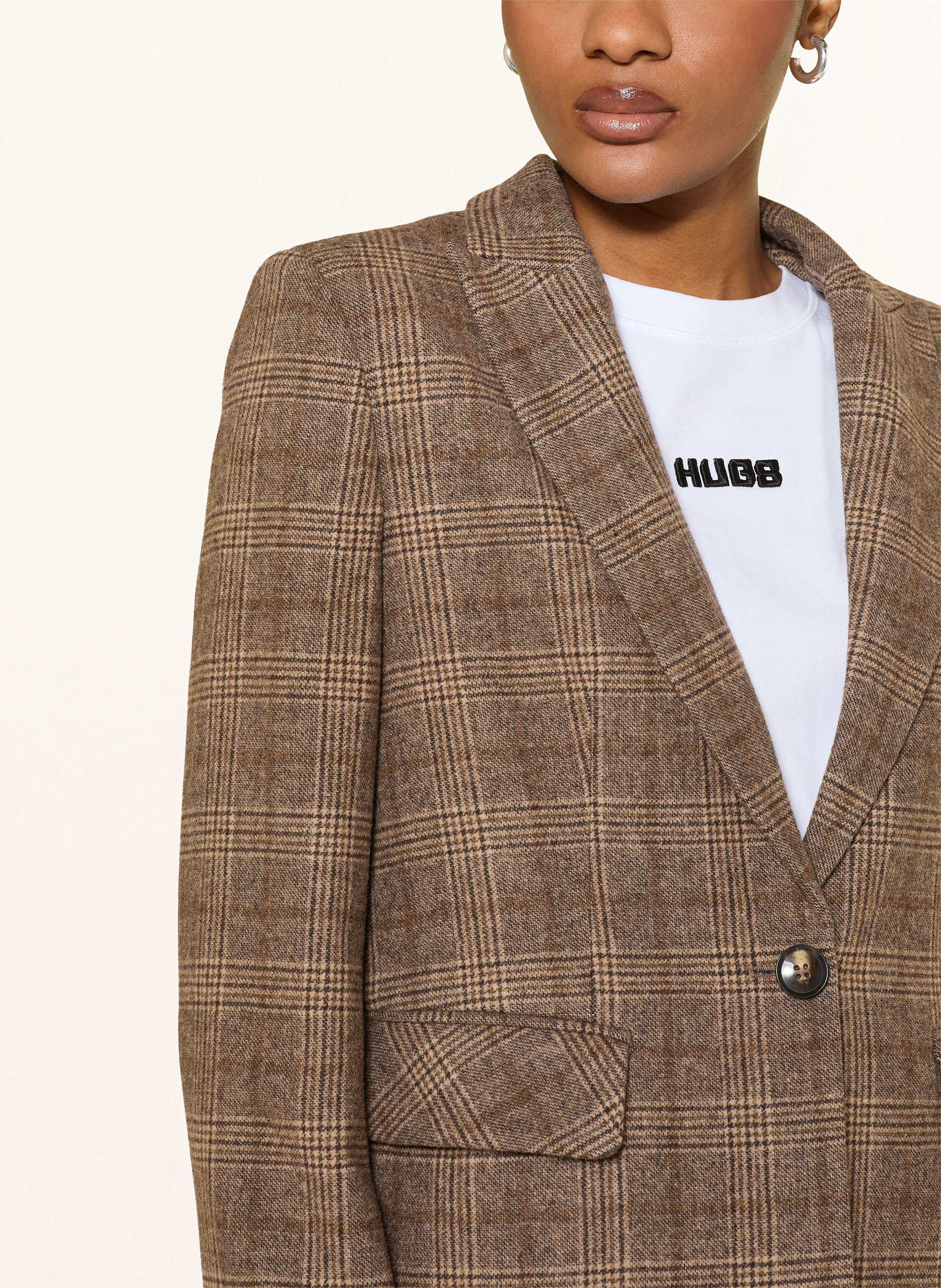 Thumbnail - Mrs & Hugs Blazer braun