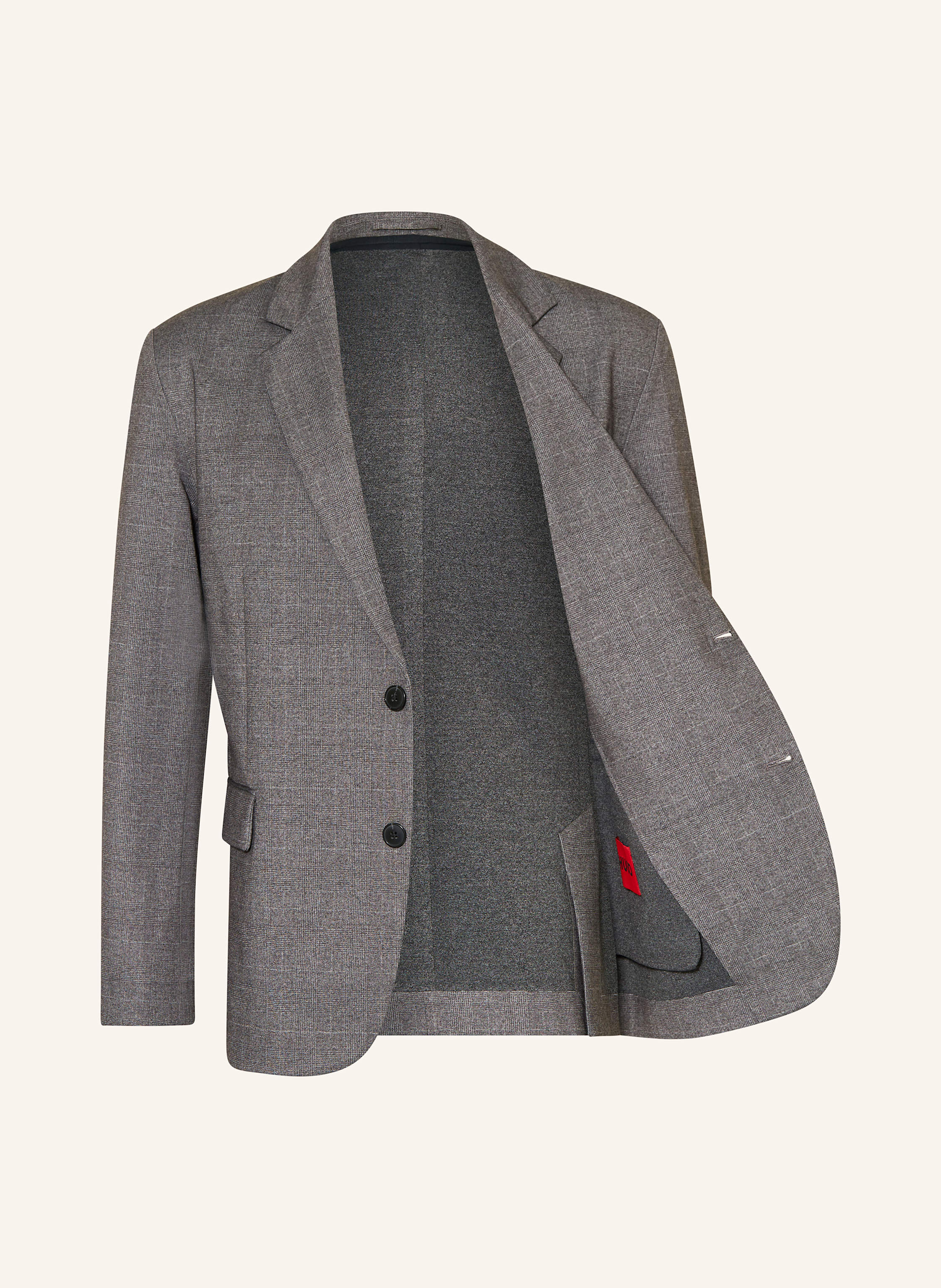 Thumbnail - Hugo Anzugsakko Anton Extra Slim Fit Aus Jersey grau