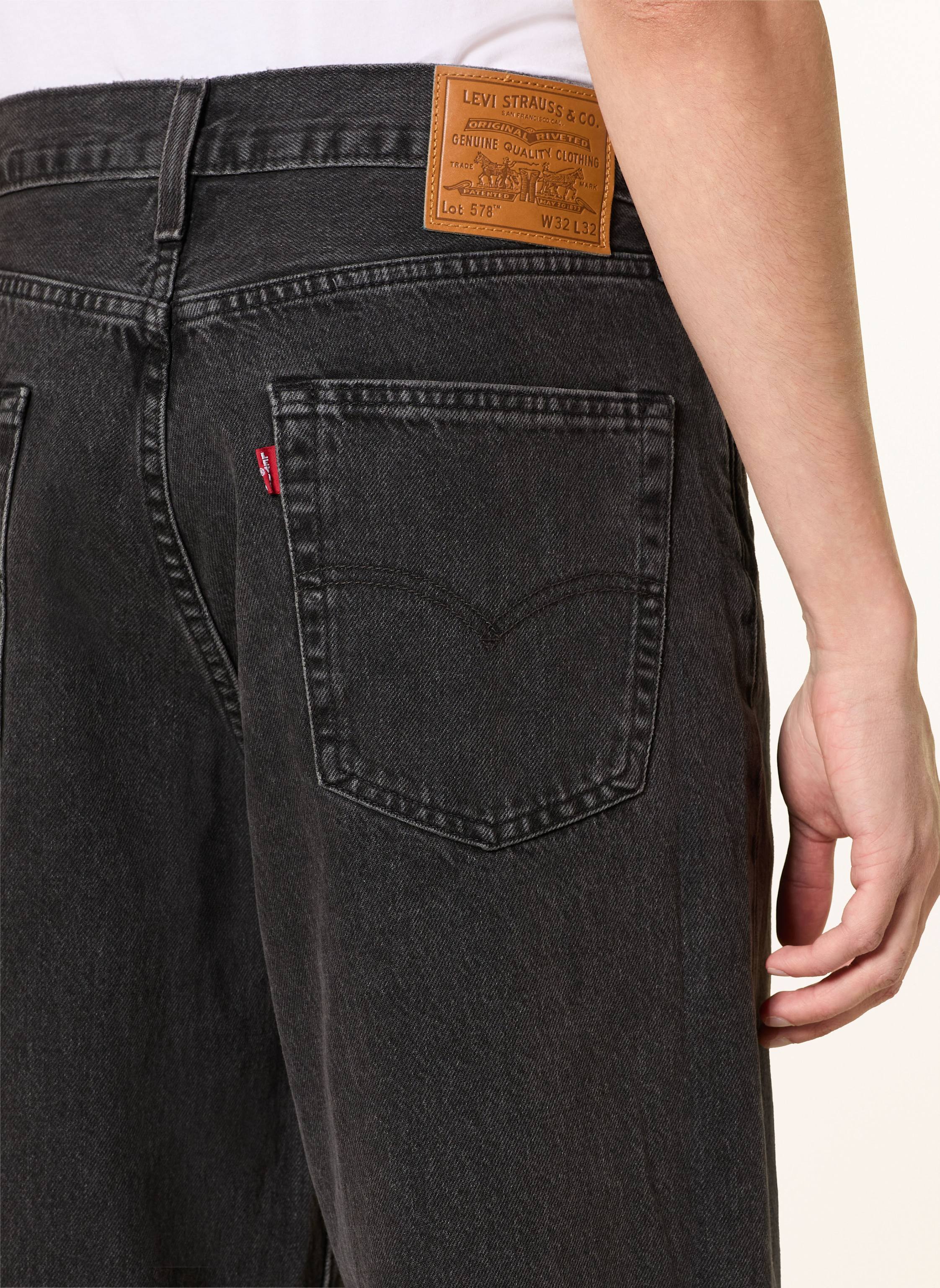 Thumbnail - Levi's® Jeans 578 Baggy Fit schwarz