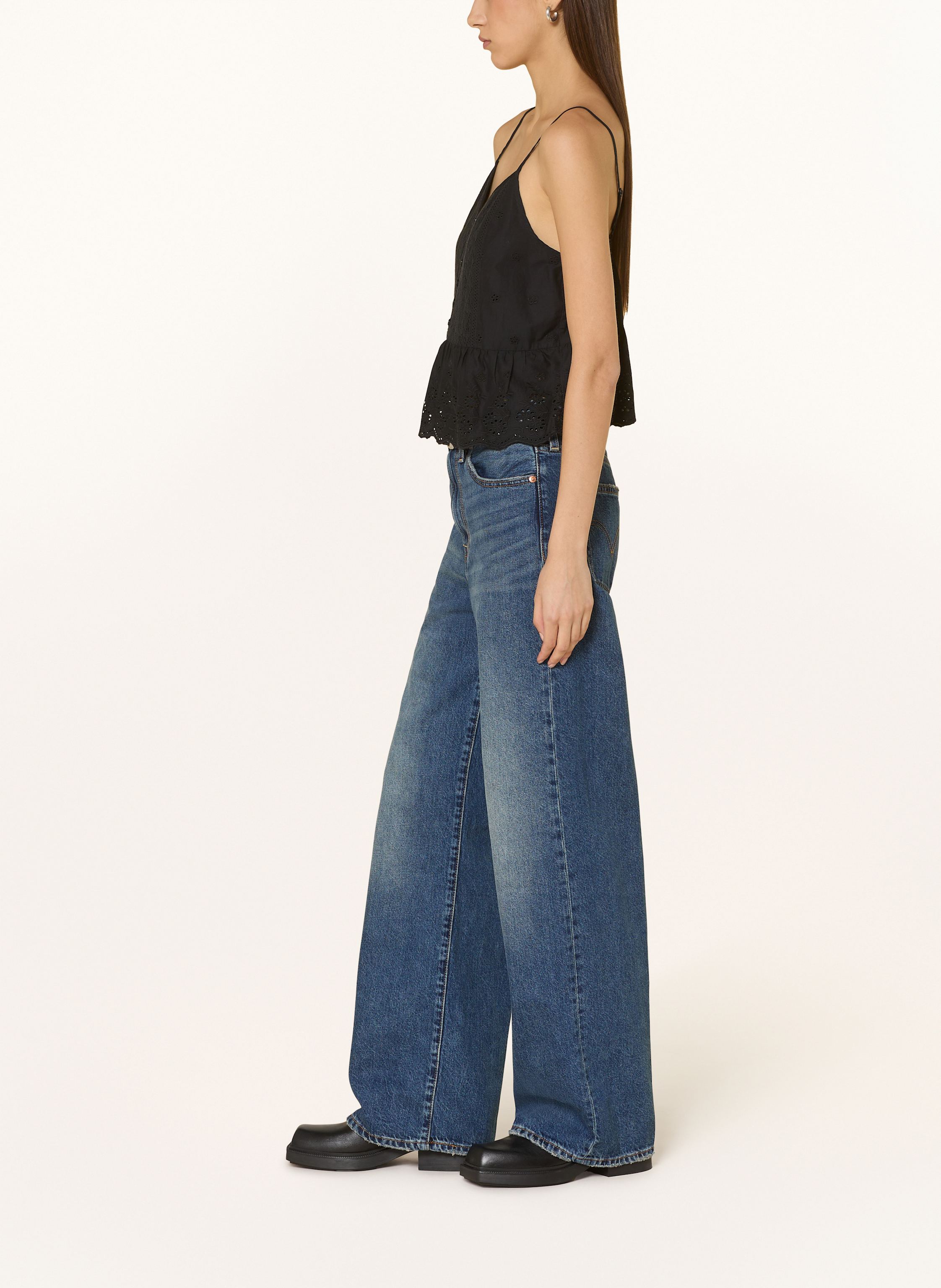 Thumbnail - Levi's® Wide Leg Jeans Ribcage Wide Leg blau