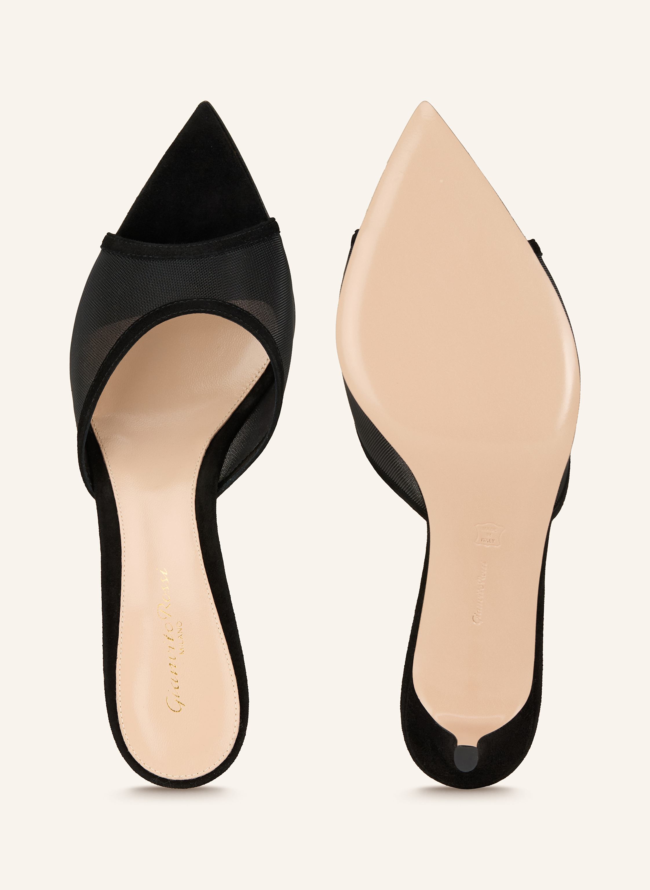 Thumbnail - Gianvito Rossi Mules schwarz