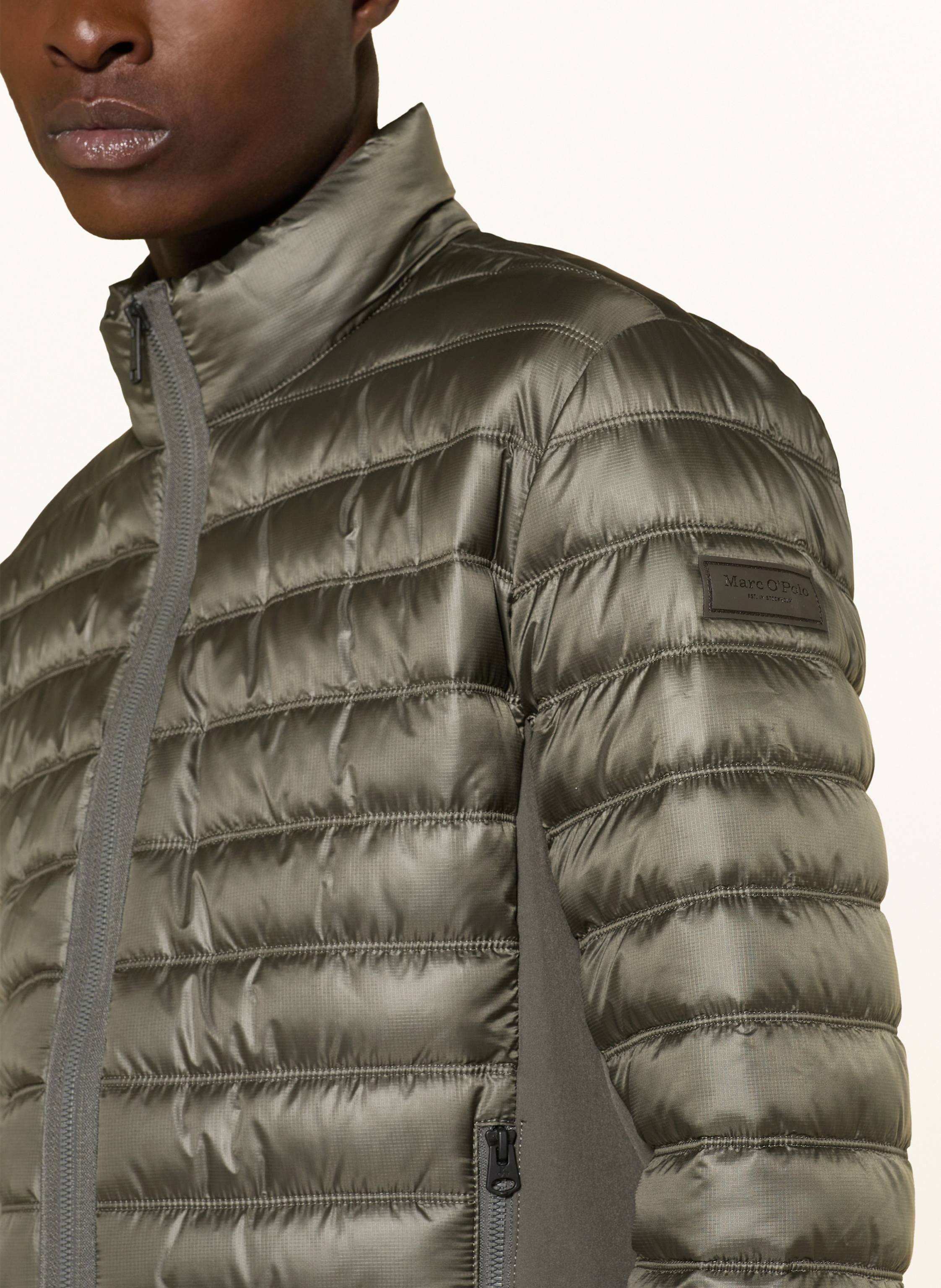 Thumbnail - Marc O'polo Steppjacke Im Materialmix gruen