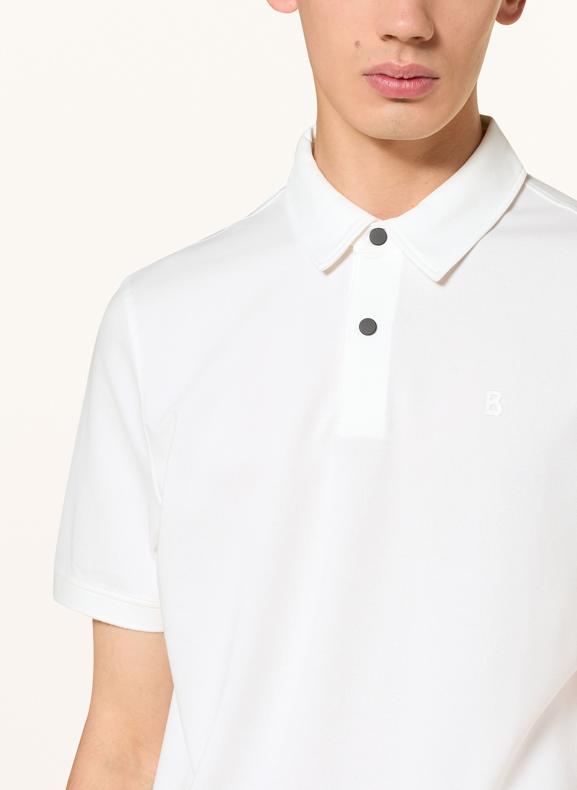 Thumbnail - Bogner Piqué-Poloshirt Timo Regular Fit weiss