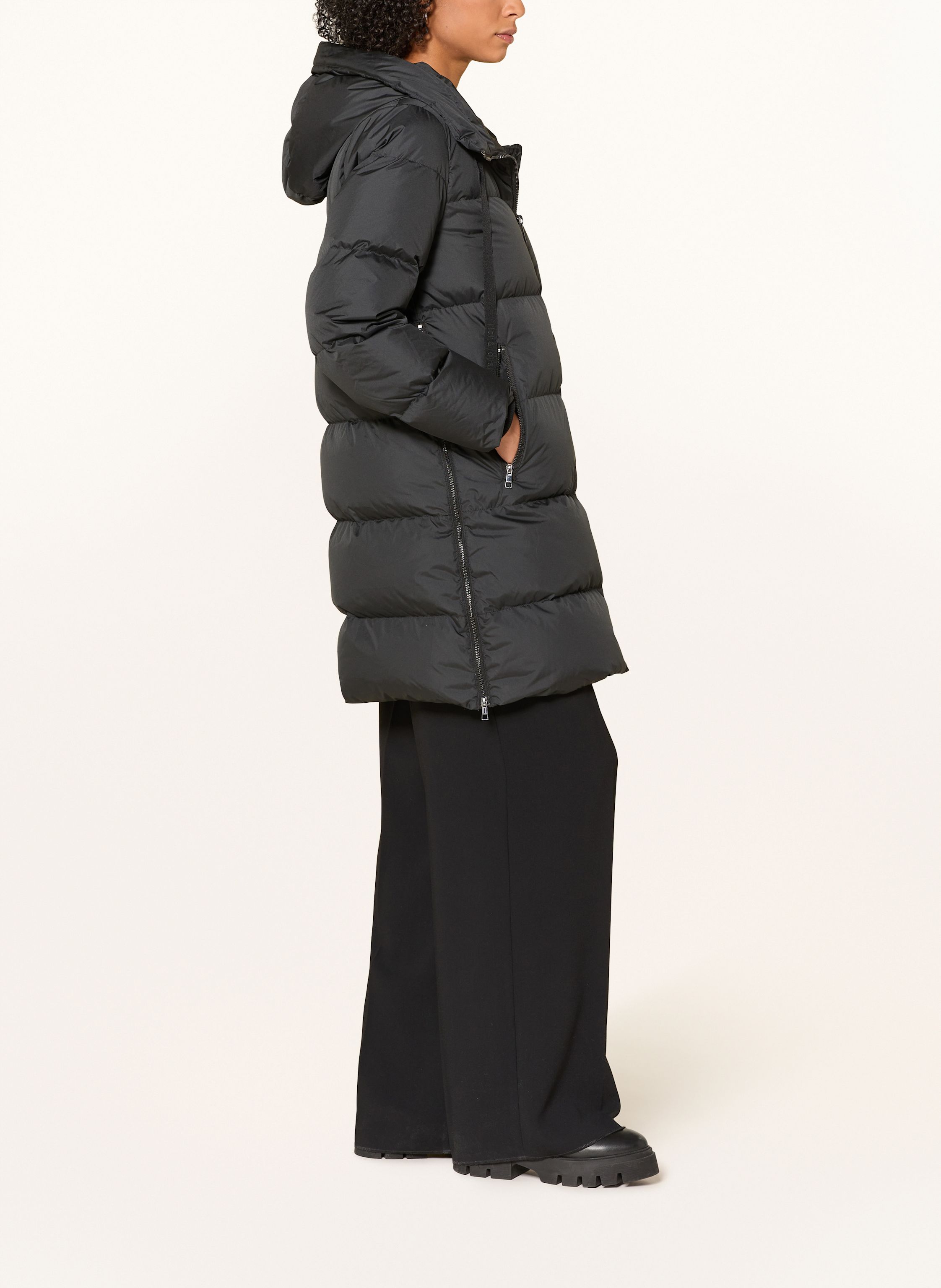 Thumbnail - Rich & Royal Daunenmantel schwarz