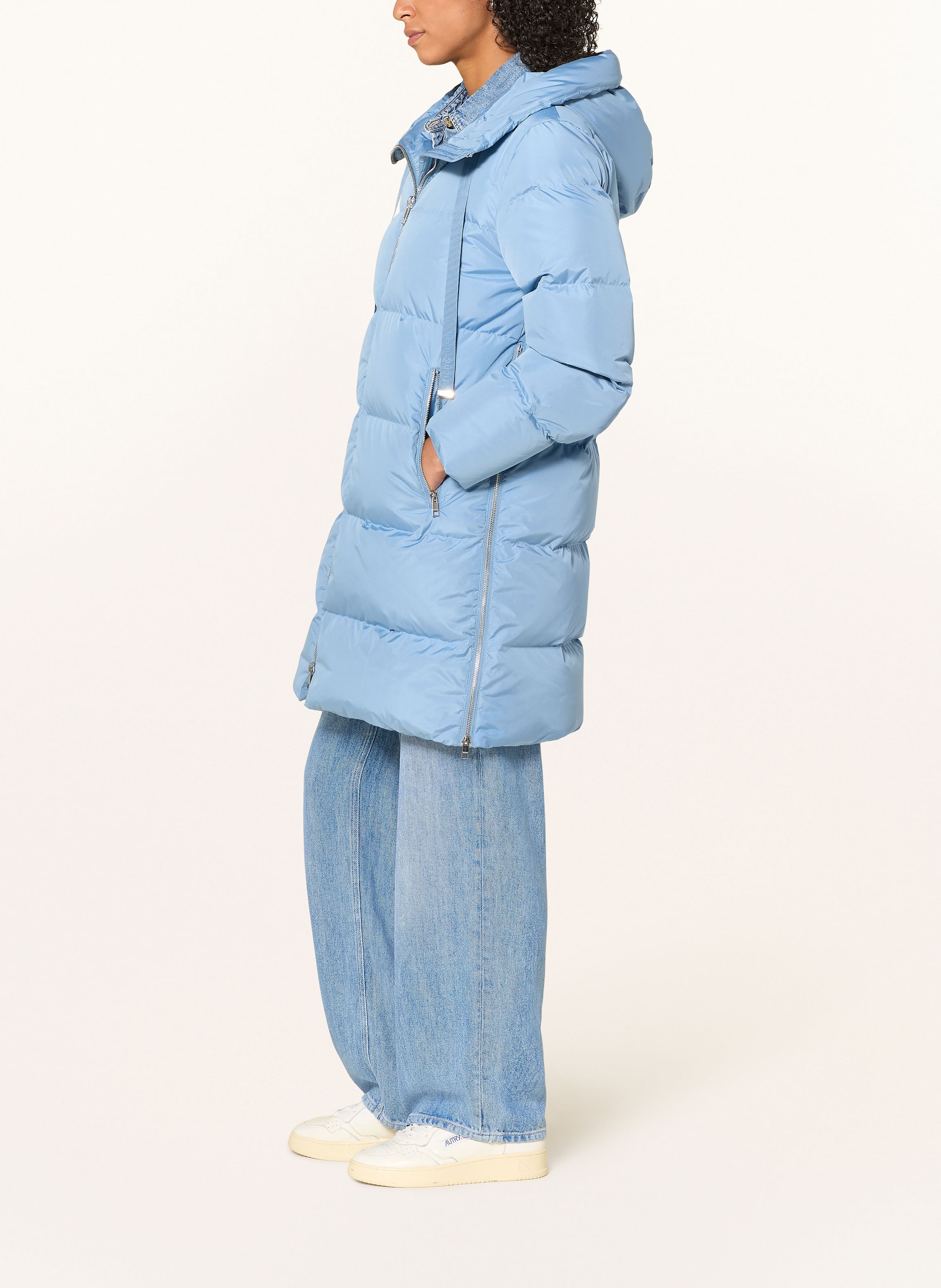 Thumbnail - Rich & Royal Daunenmantel blau