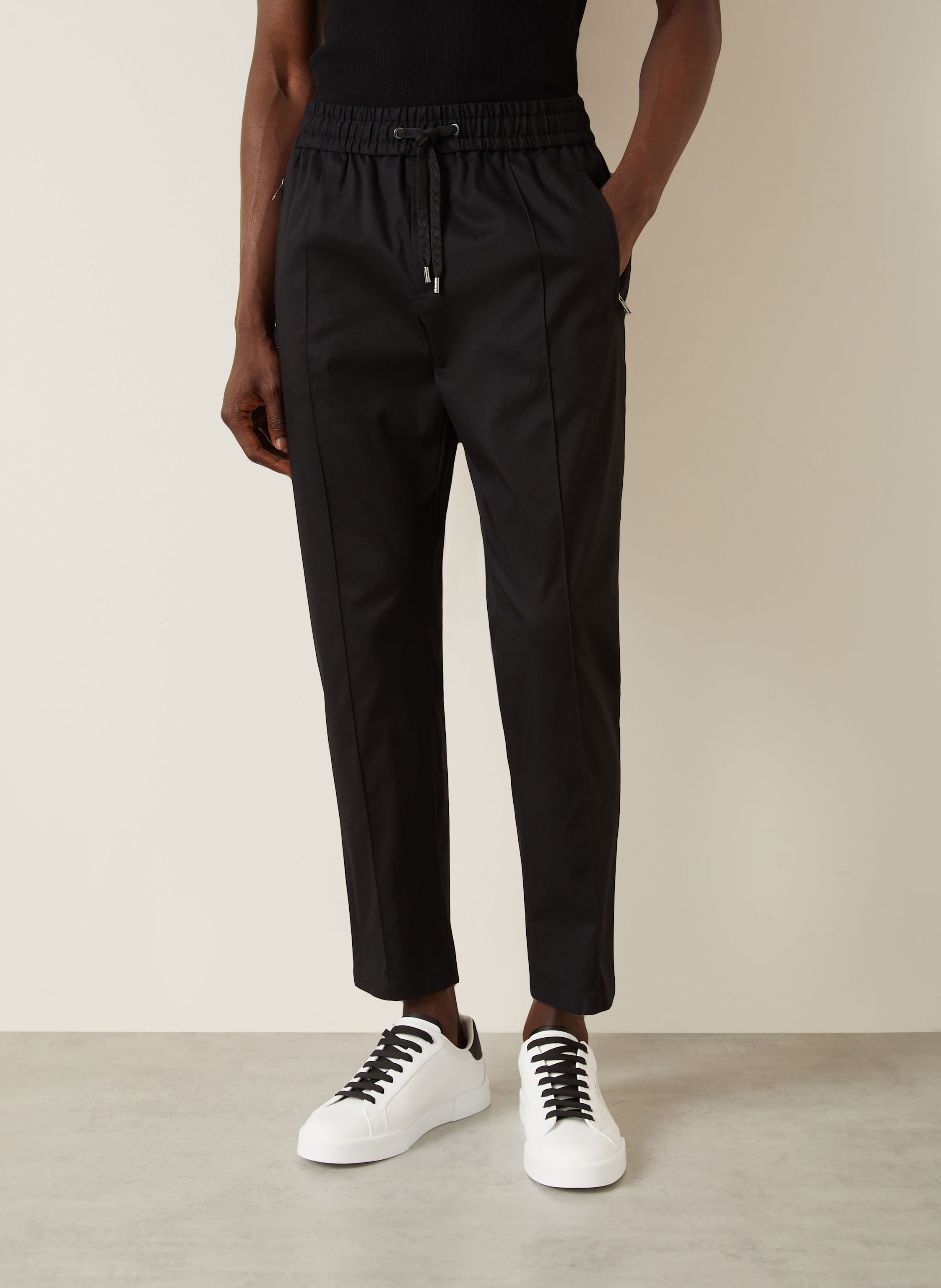 Thumbnail - Dolce & Gabbana Hose Extra Slim Fit schwarz