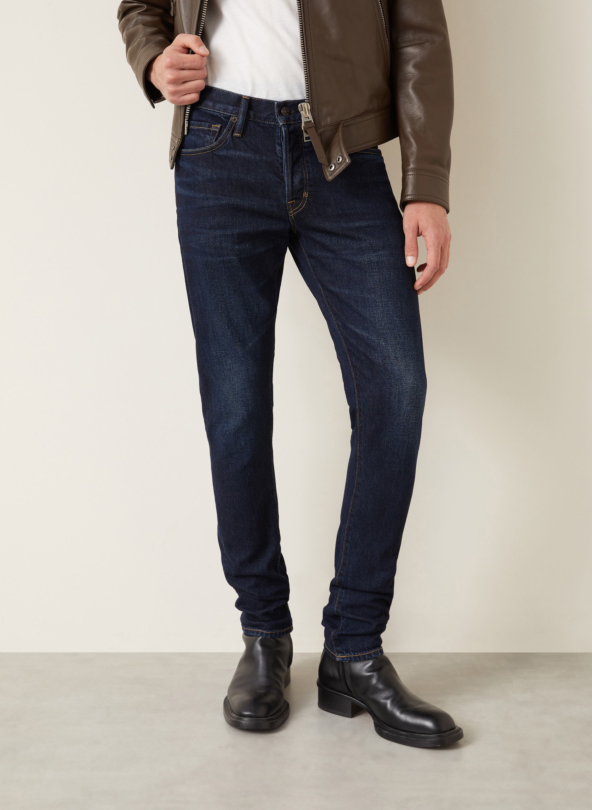 Thumbnail - Tom Ford Jeans Slim Fit blau