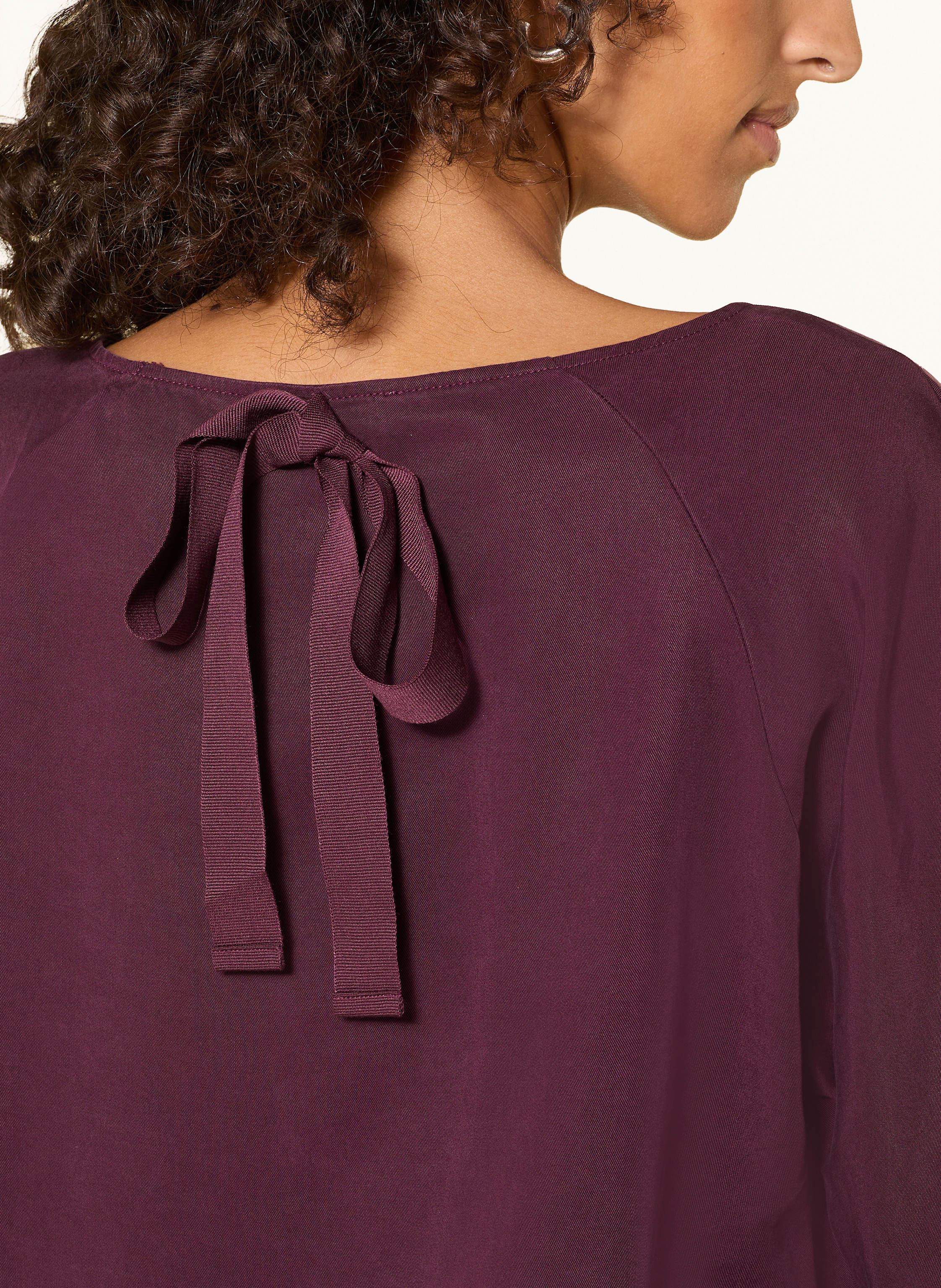 Thumbnail - Cartoon Blusenshirt Mit 3/4-Arm lila