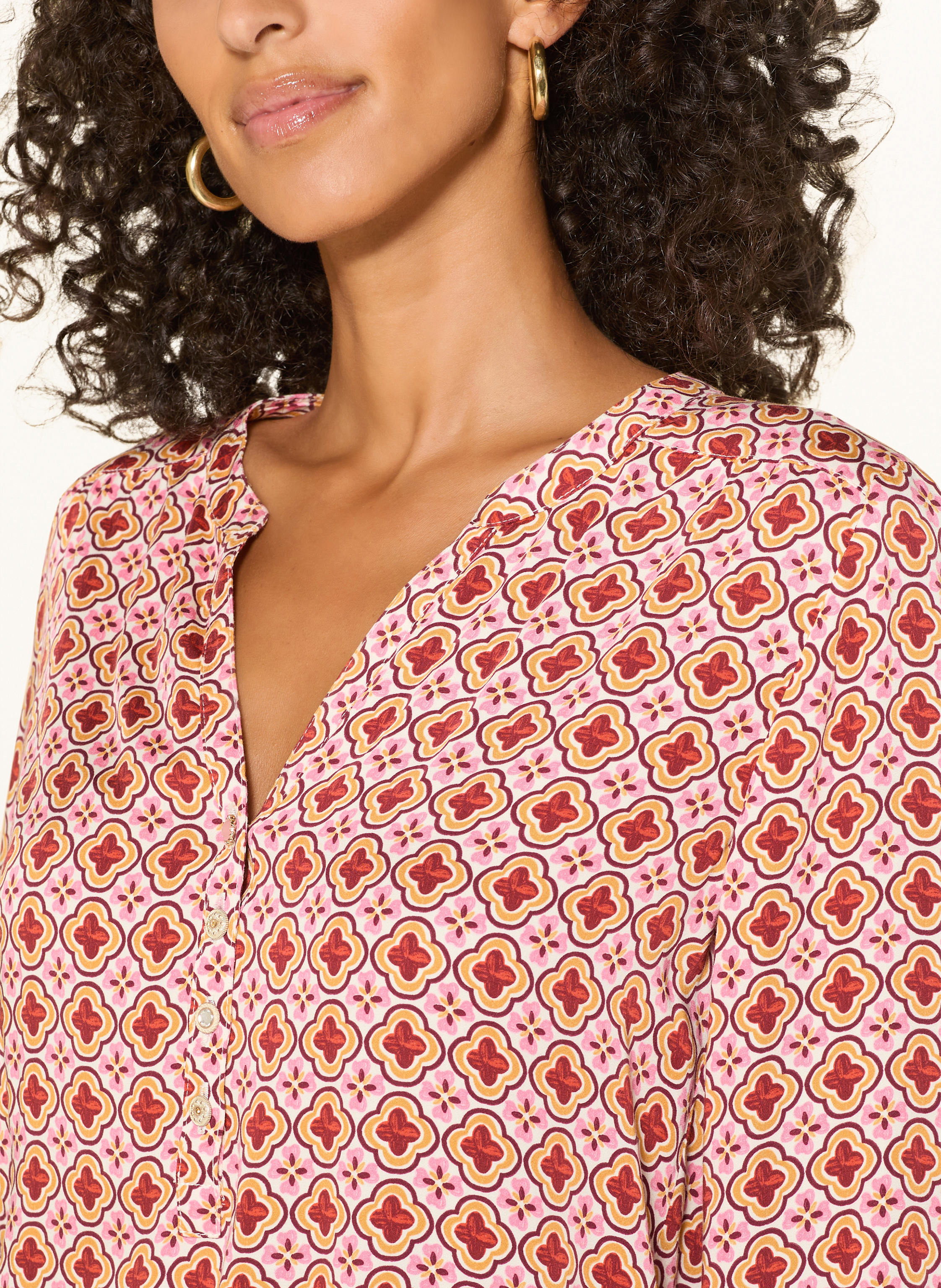 Thumbnail - Cartoon Blusenshirt weiss