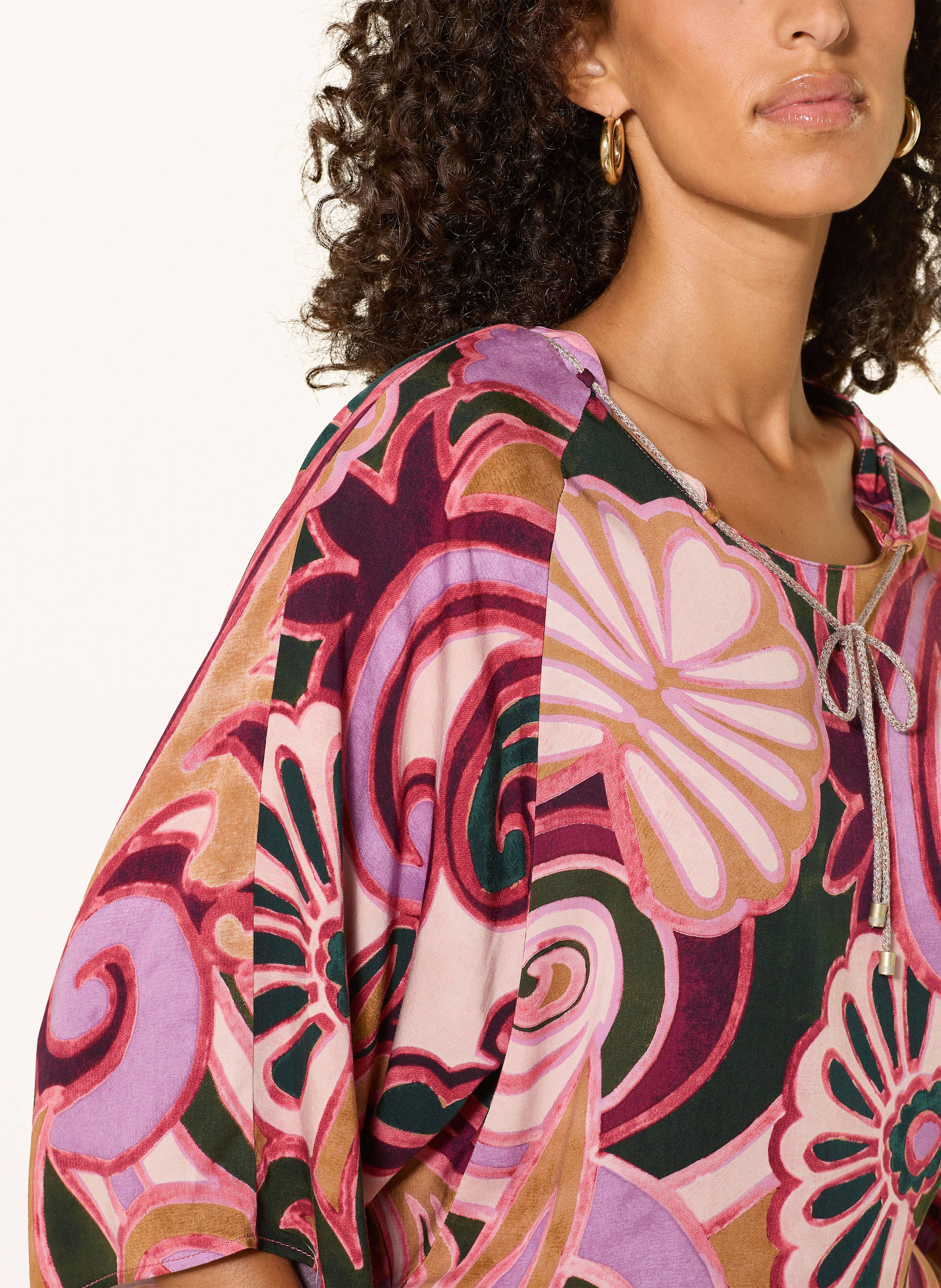 Thumbnail - Cartoon Blusenshirt rosa