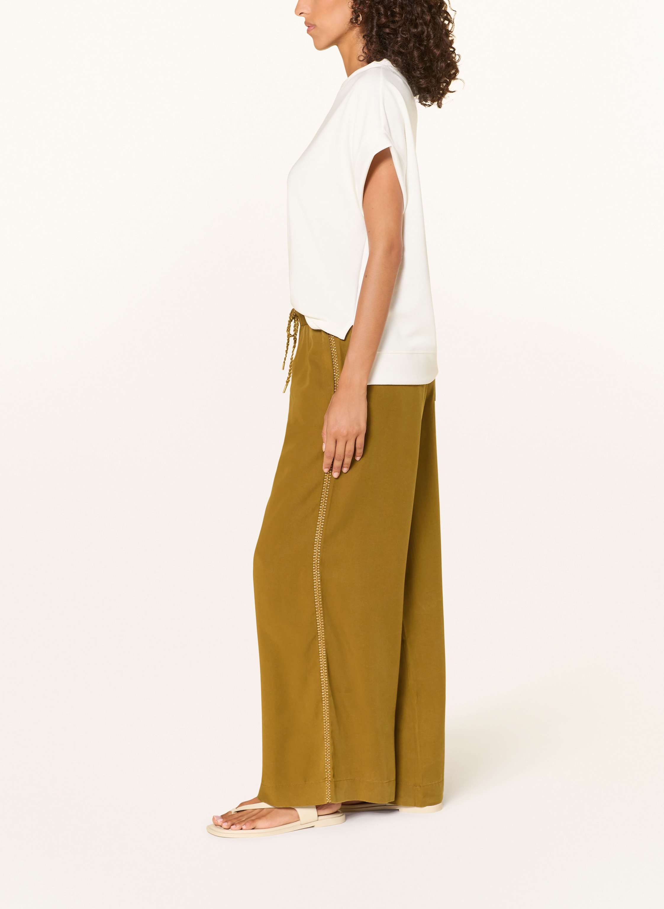 Thumbnail - Cartoon Hose Im Jogging-Stil gruen