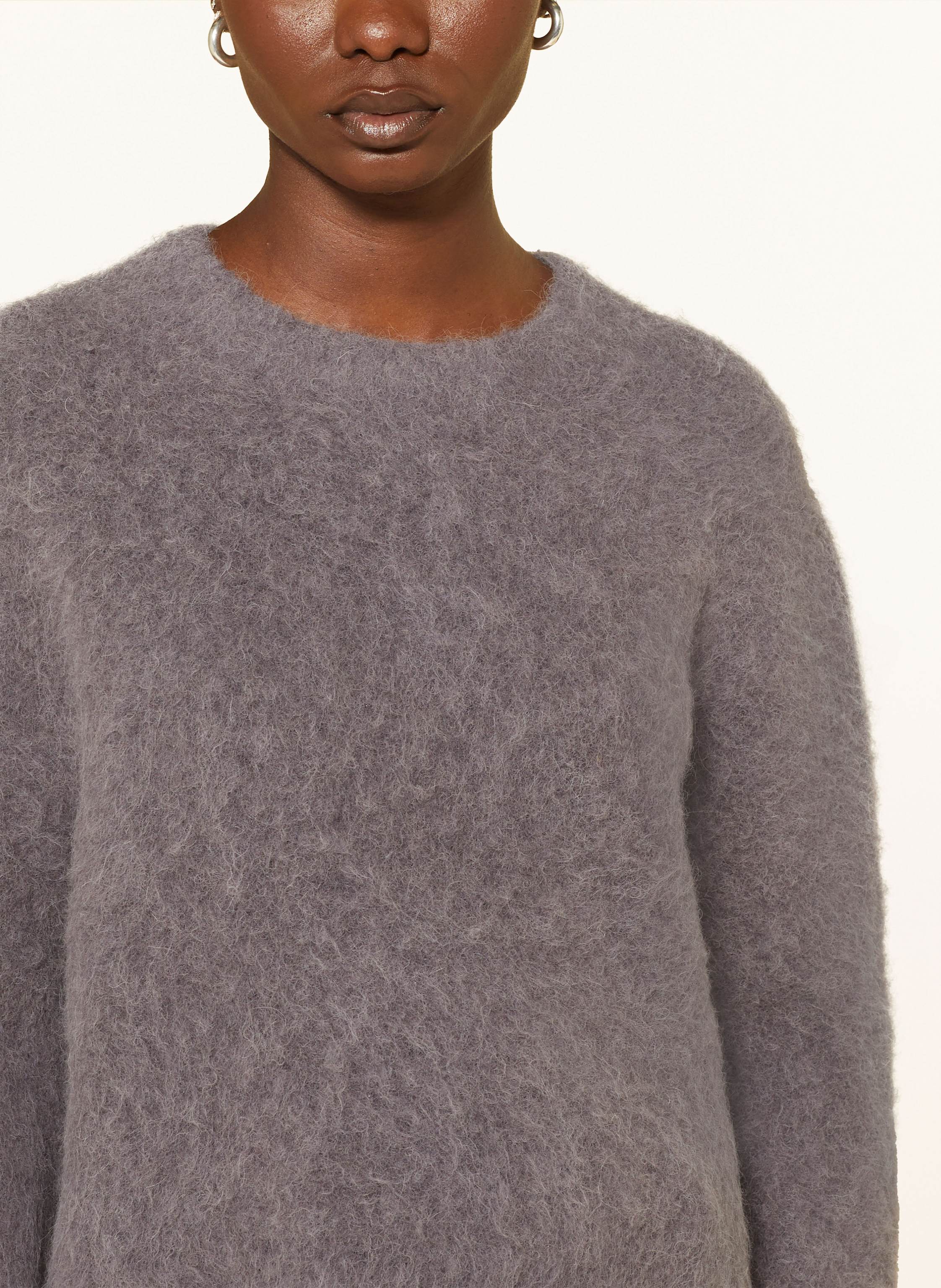 Thumbnail - Mrs & Hugs Alpaka-Pullover grau