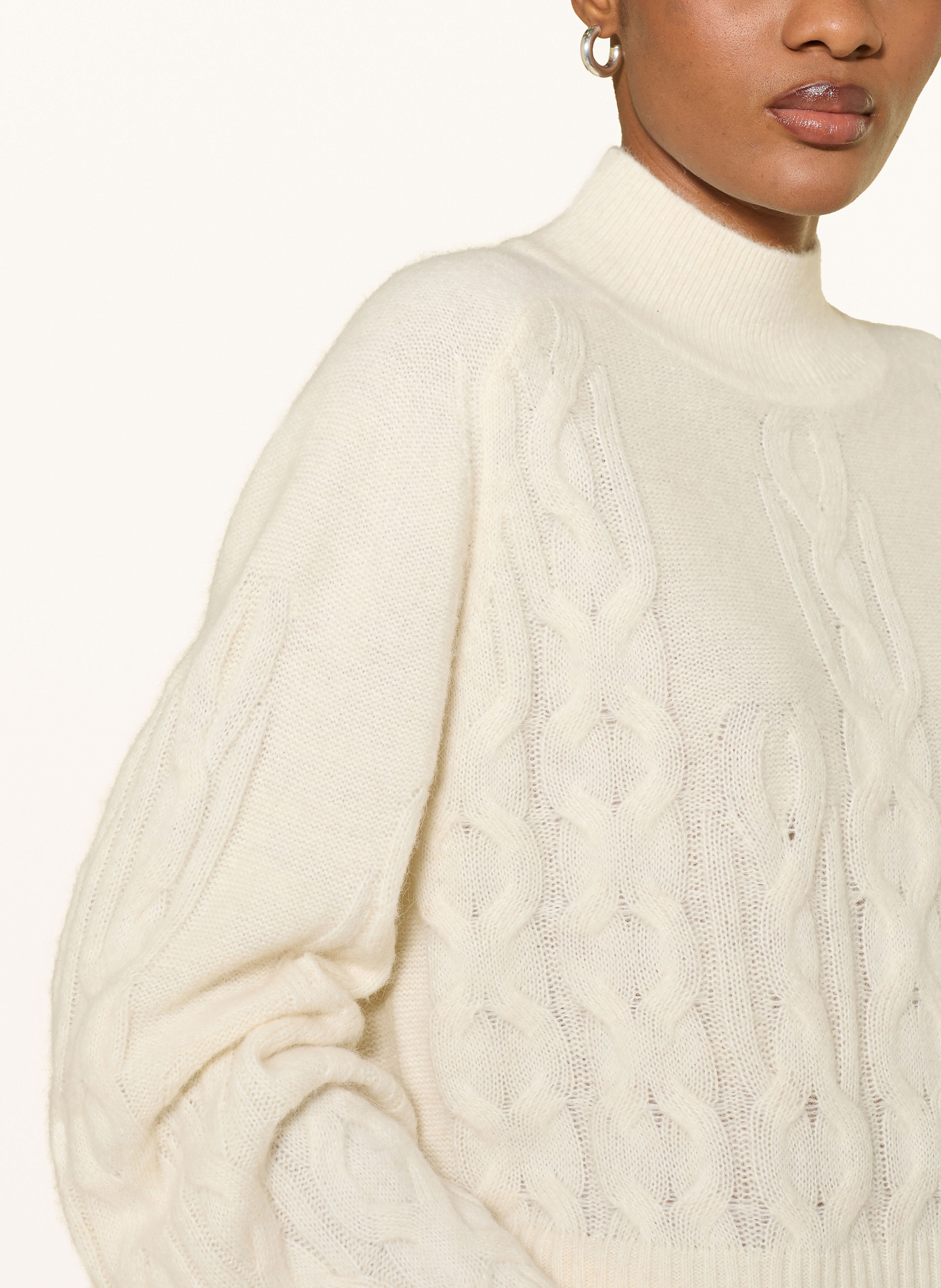 Thumbnail - Mrs & Hugs Pullover Mit Alpaka weiss