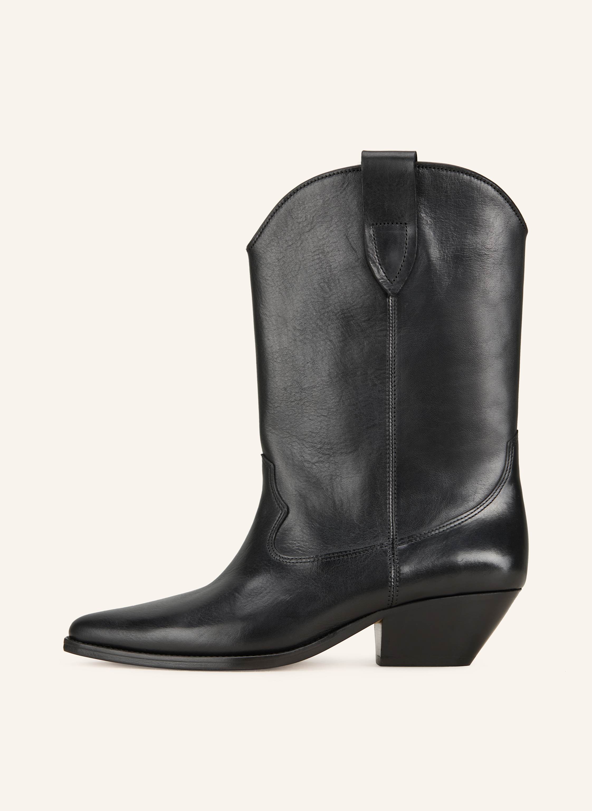 Thumbnail - Isabel Marant Cowboy-Boots Duerto schwarz
