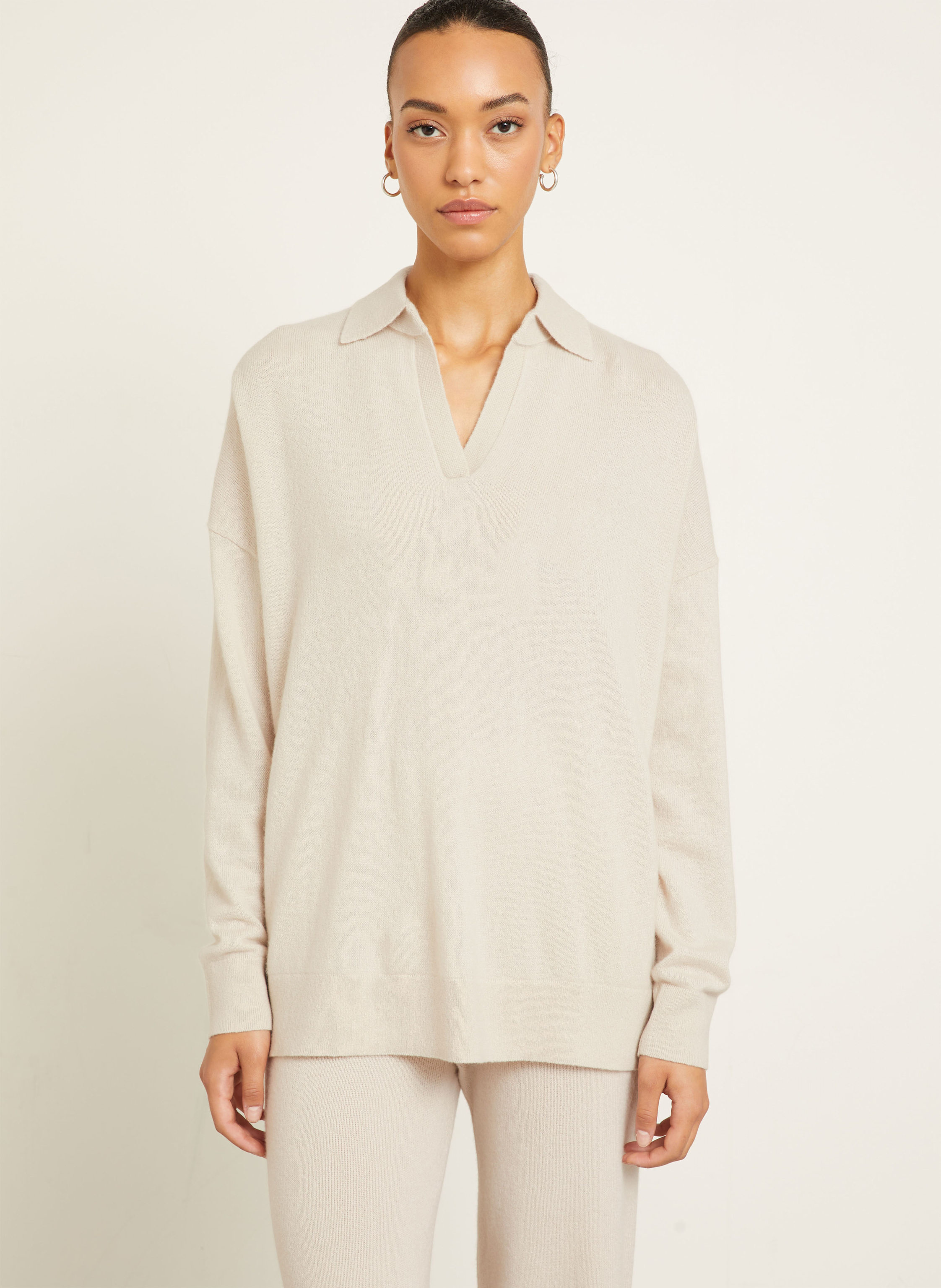Thumbnail - Iris Von Arnim Cashmere-Pullover Rory beige