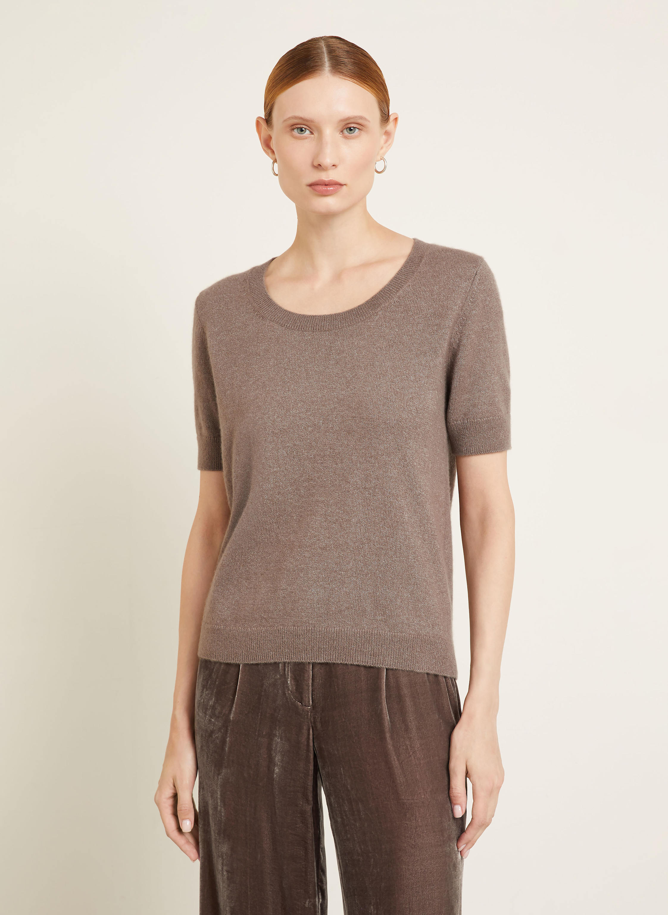 Thumbnail - Iris Von Arnim Strickshirt Rita Aus Cashmere braun