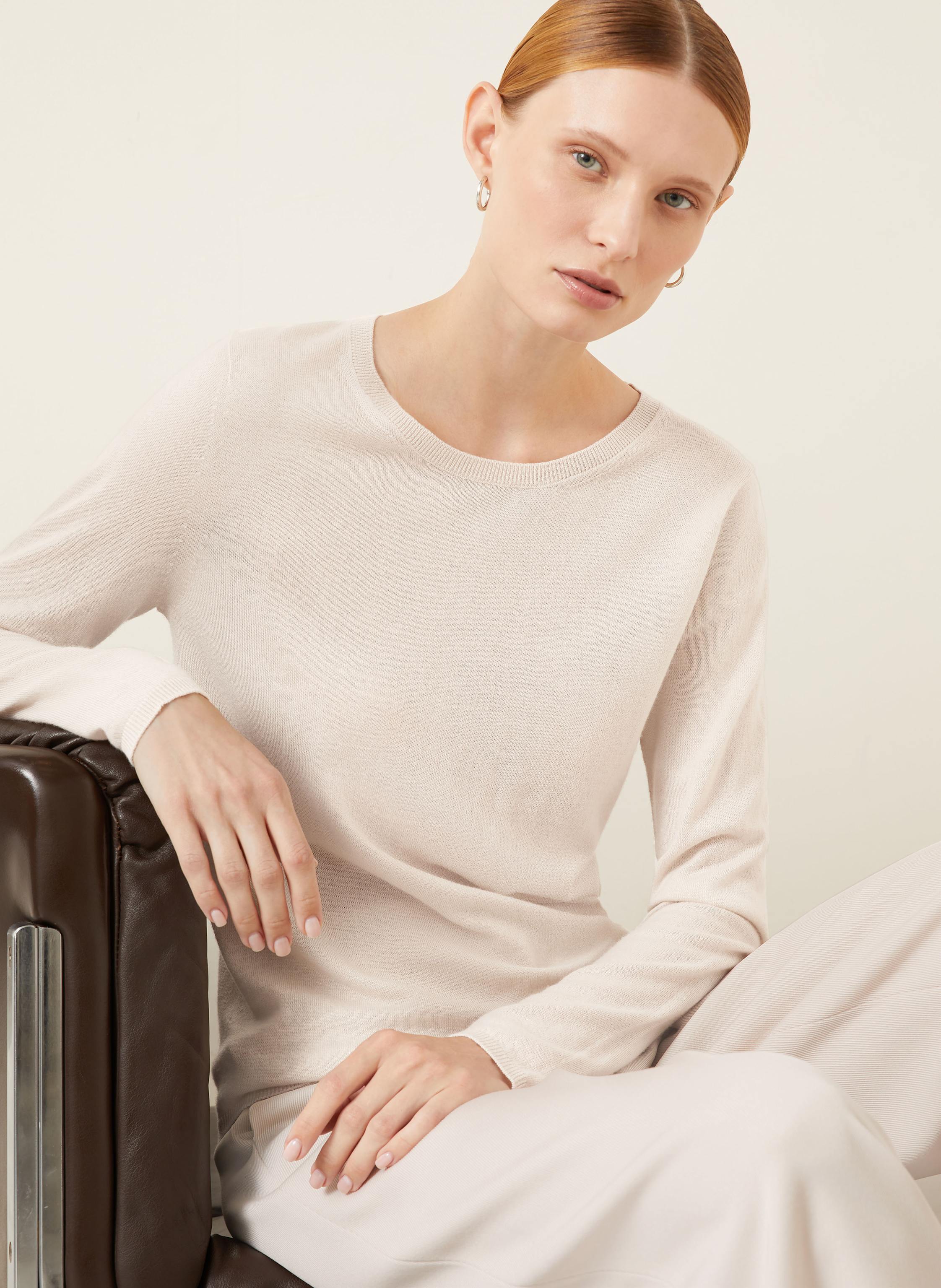 Thumbnail - Iris Von Arnim Cashmere-Pullover Laureen beige